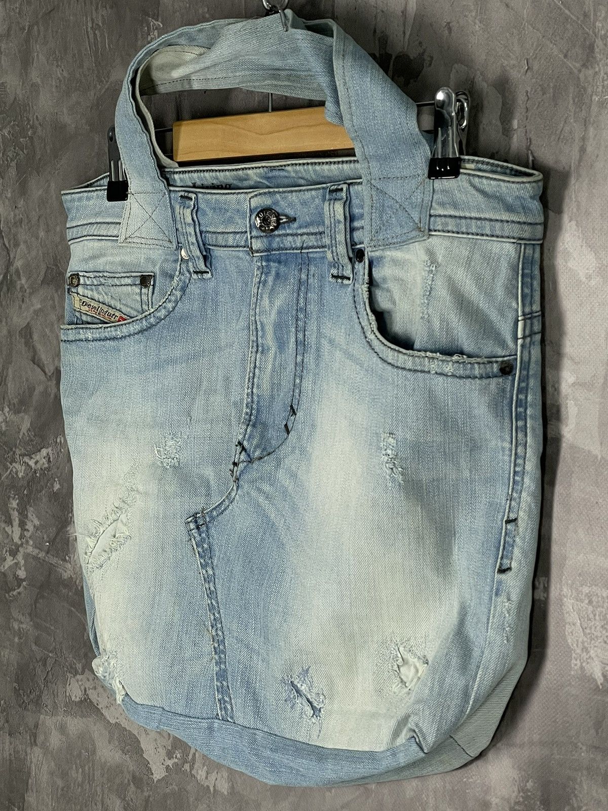Diesel Vintage Diesel Denim Shoulder Bag 90s Avant Garde Size ONE SIZE - 6 Thumbnail