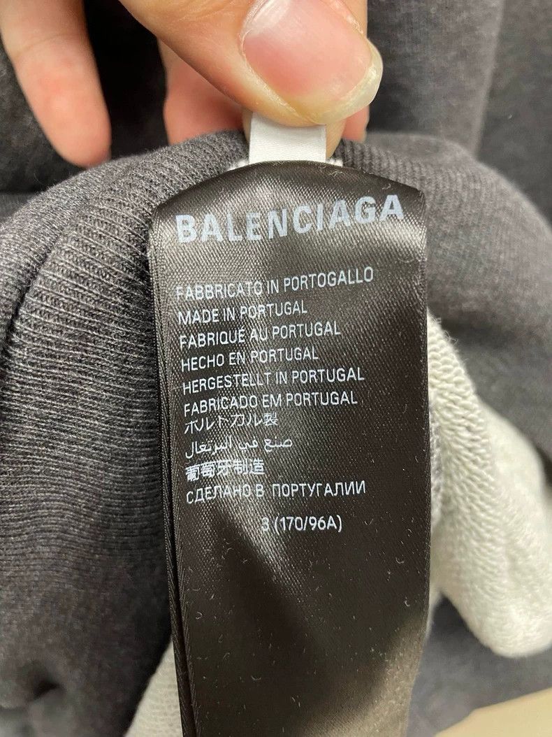 Balenciaga Balenciaga Coke hoodie hooded sweater gray Size US L / EU 52-54 / 3 - 3 Thumbnail