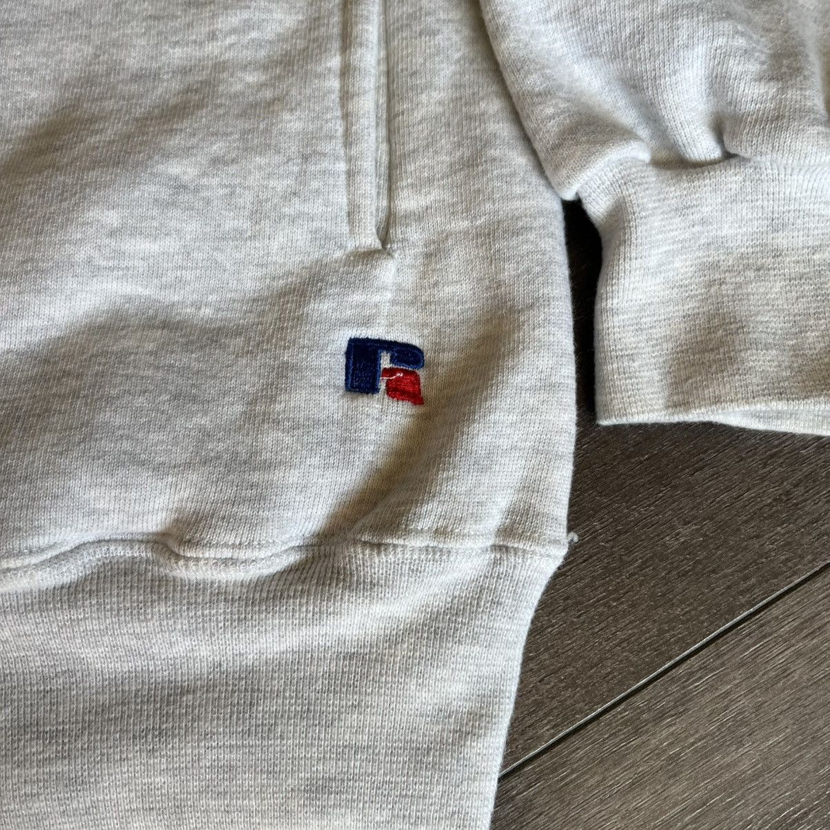 Russell Athletic Vintage 90s Russell Athletic Grey Button Cardigan Sweatshirt Size US XL / EU 56 / 4 - 6 Thumbnail