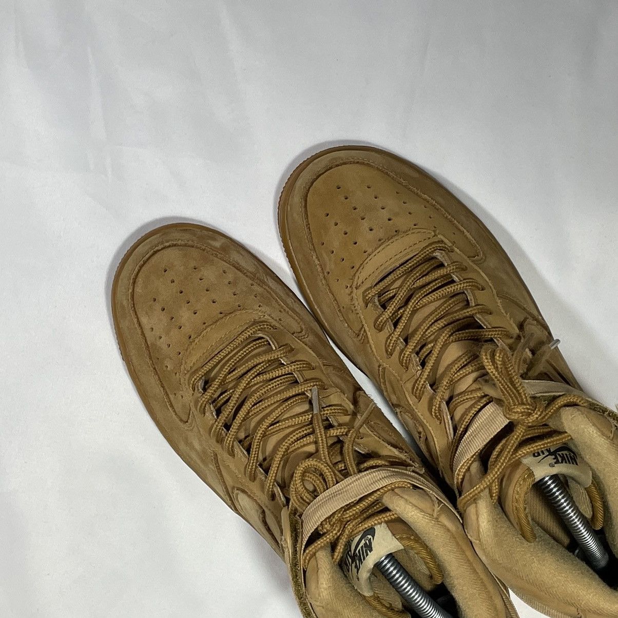Nike Nike Air Force 1 Brown High Flax Size US 10 / EU 43 - 8 Thumbnail