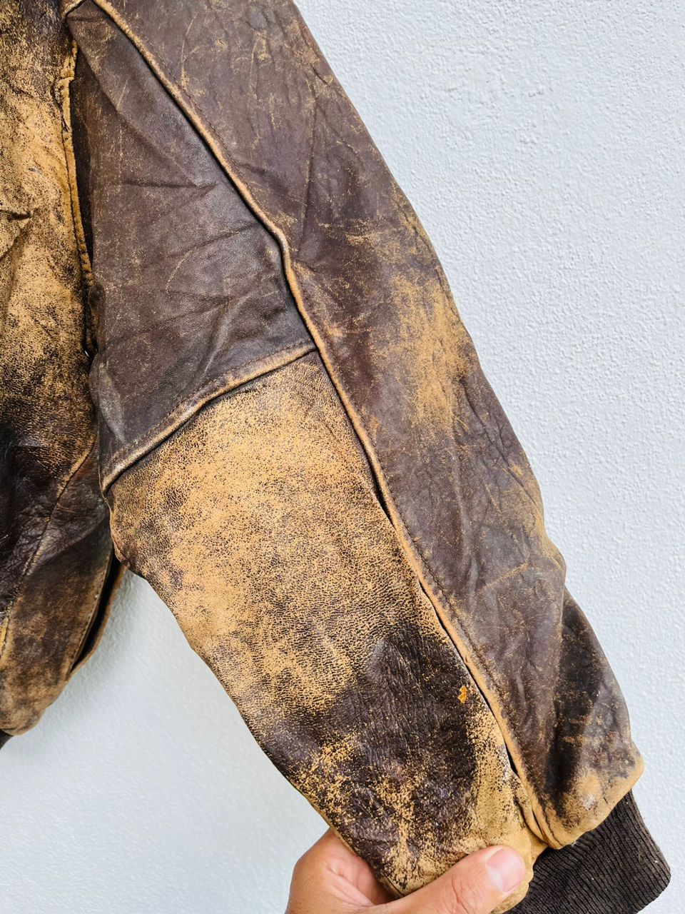 Japanese Brand × Vintage Vintage West Mac The Genuine Fashion Style Leather Jacket Size US L / EU 52-54 / 3 - 13 Thumbnail