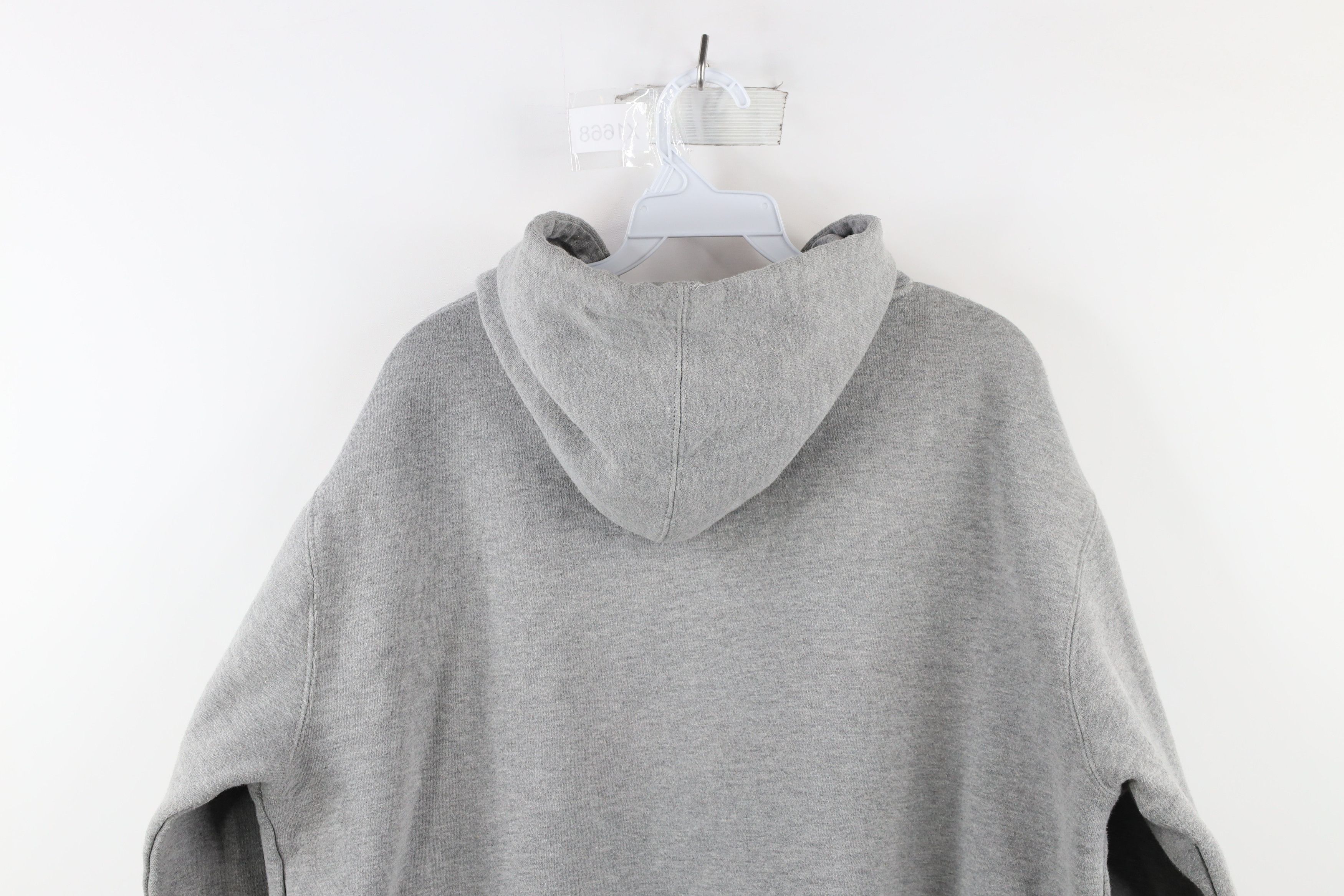 Vintage Vintage 90s Michigan State University Hoodie Sweatshirt Gray Size US L / EU 52-54 / 3 - 9 Thumbnail