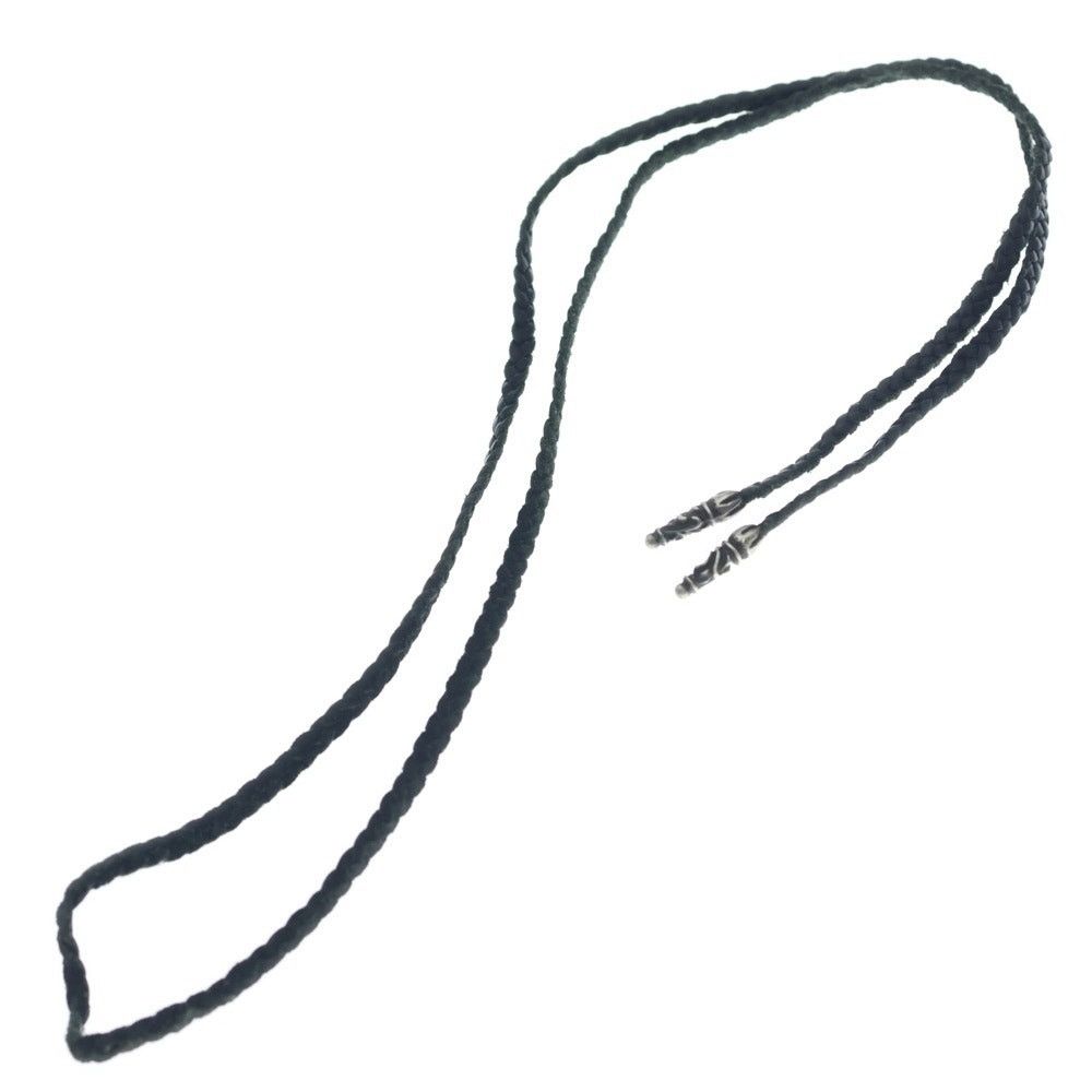 Chrome Hearts Chrome Hearts Leather Braid Scroll Necklace Size ONE SIZE - 2 Thumbnail