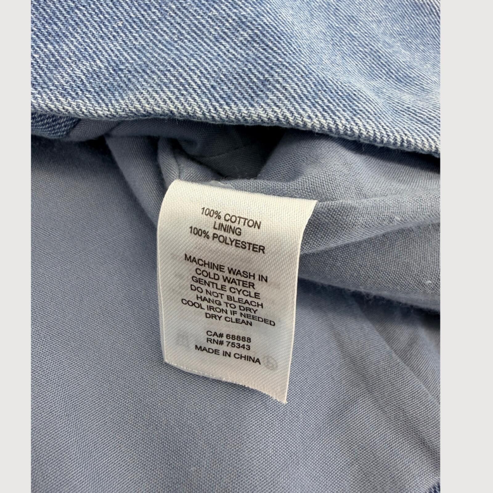 Other Caroline Constas Denim Corset Vest Top Medium Wash 6 Size M / US 6-8 / IT 42-44 - 5 Thumbnail