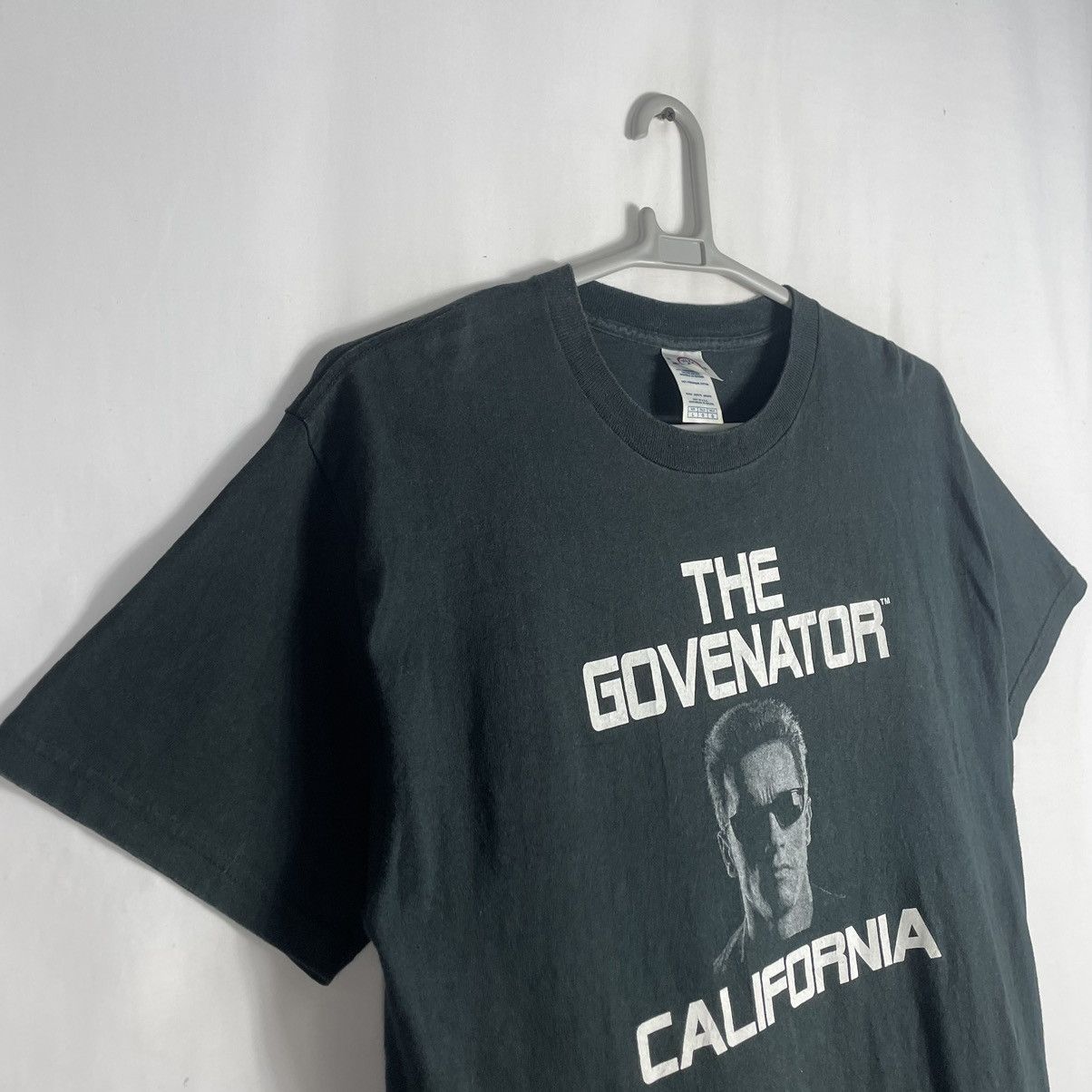 Vintage 🔥Rare🔥Vintage Famous Arnold The Governator Politic Promo Tee Size US L / EU 52-54 / 3 - 5 Thumbnail