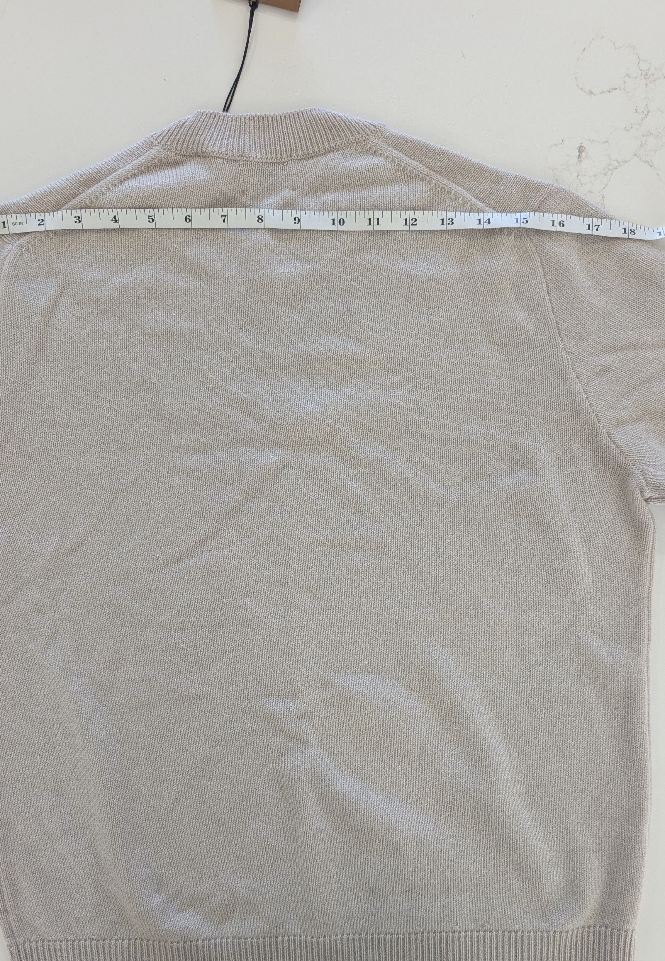 Burberry BURBERRY Grey 100% Cashmere Crew Neck Made in Scotland Size US S / EU 44-46 / 1 - 13 Thumbnail