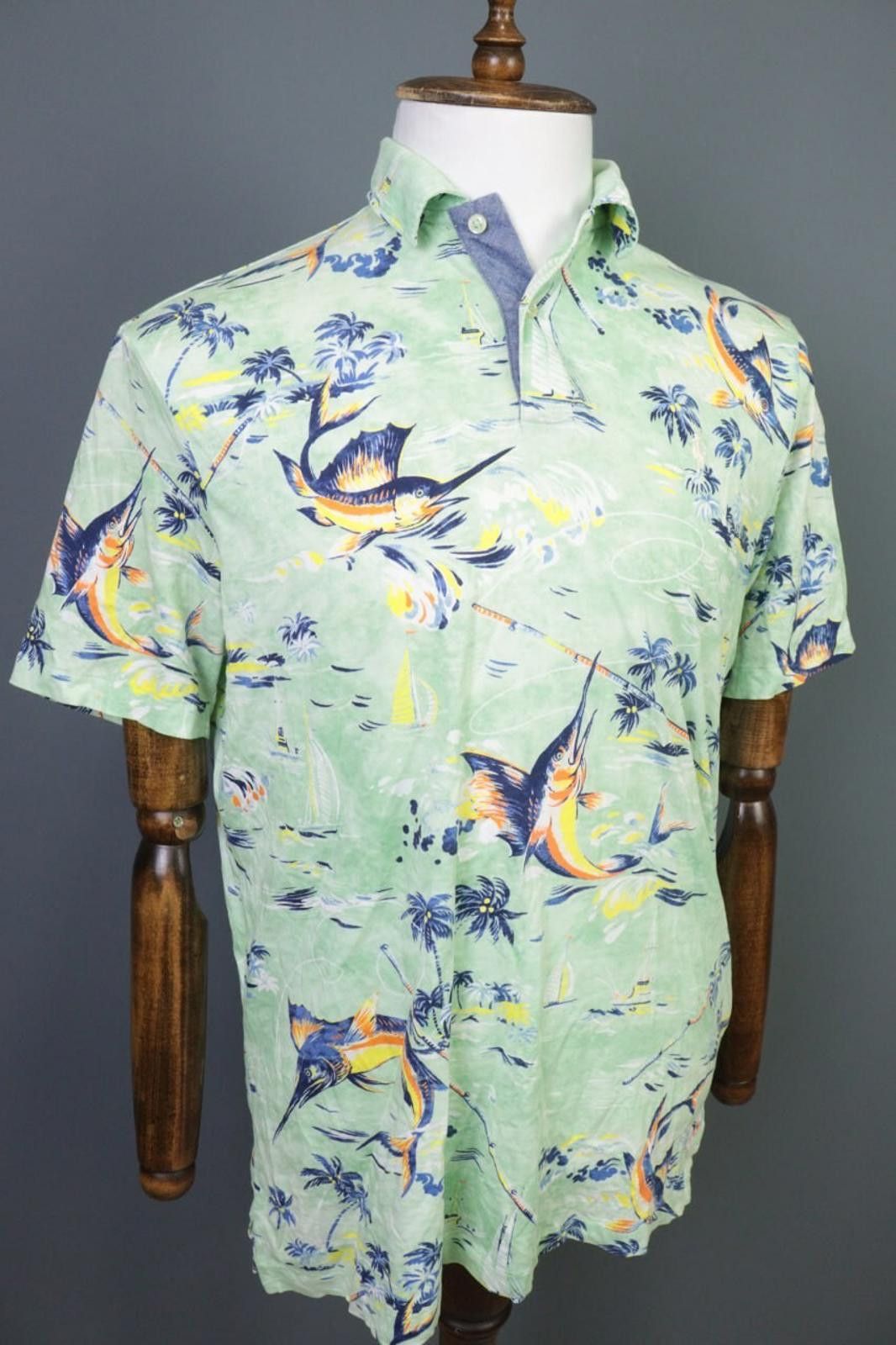 Polo Ralph Lauren Polo Ralph Lauren Classic Fit Green See Polo Shirt Size M Size US M / EU 48-50 / 2 - 5 Thumbnail