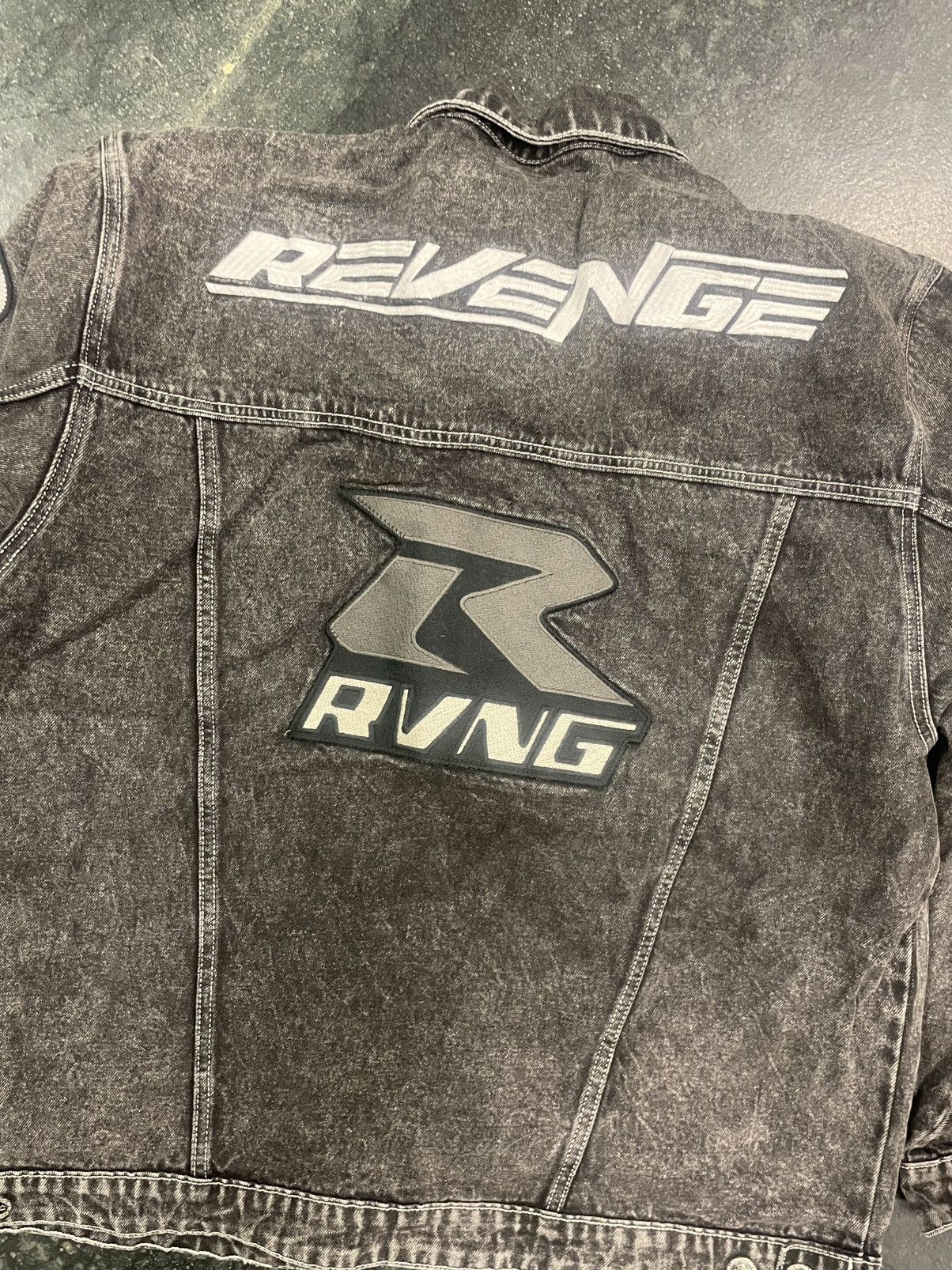 Revenge Revenge Denim Jacket Size US XXL / EU 58 / 5 - 2 Thumbnail