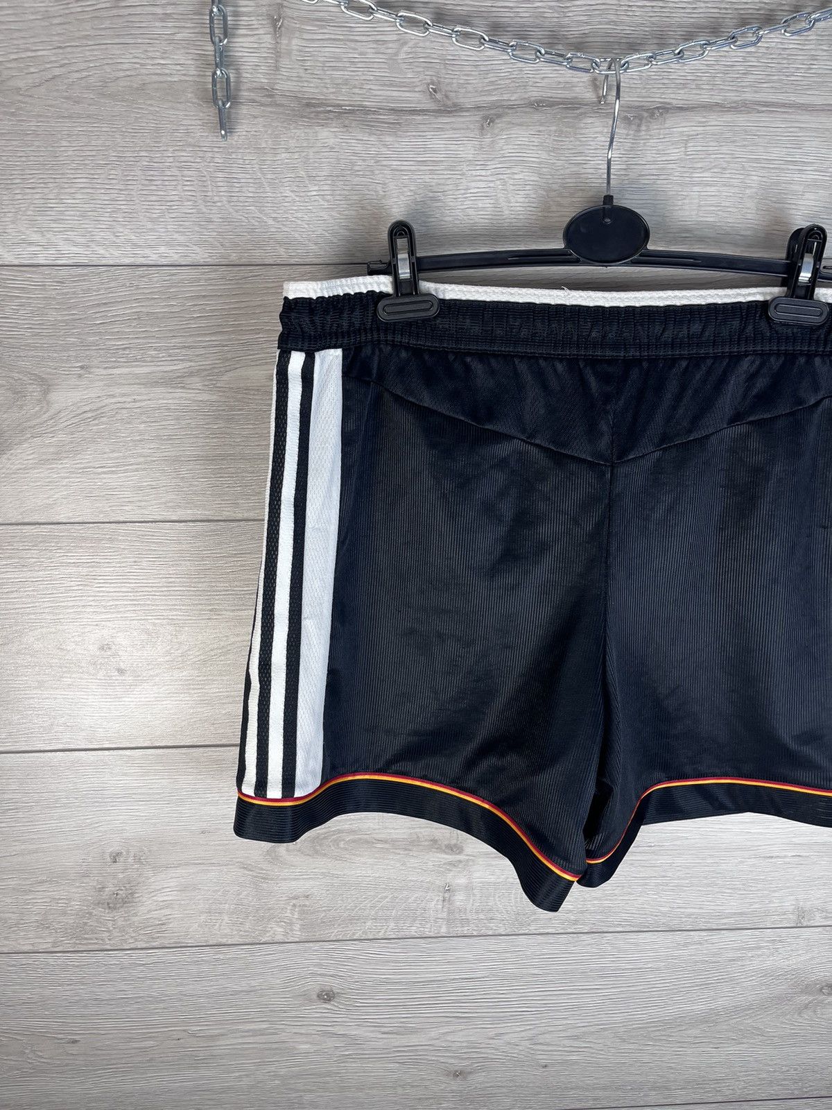 Adidas Vintage men’s soccer shorts Adidas Germany 🇩🇪 football Size US 34 / EU 50 - 12 Thumbnail