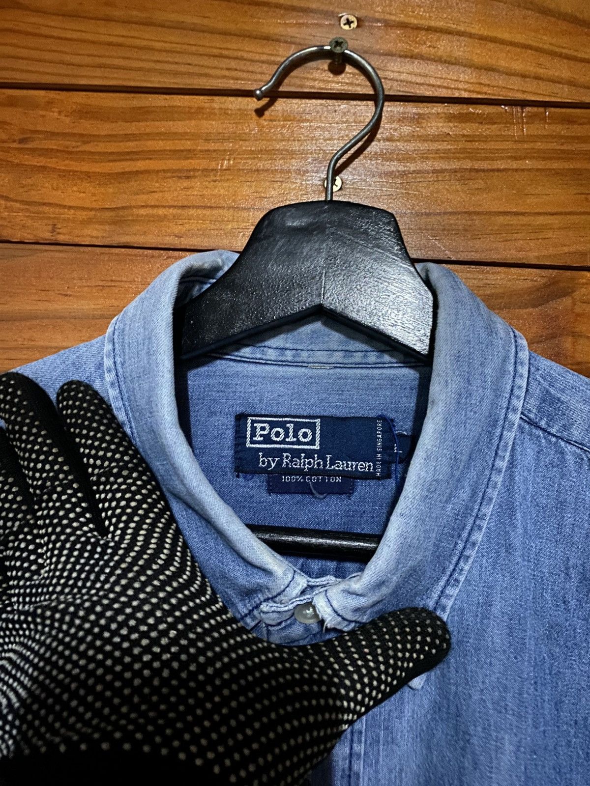 Polo Ralph Lauren Polo by Ralph Lauren Denim Short Sleeve Shirt | Classic Blue Size US L / EU 52-54 / 3 - 8 Thumbnail