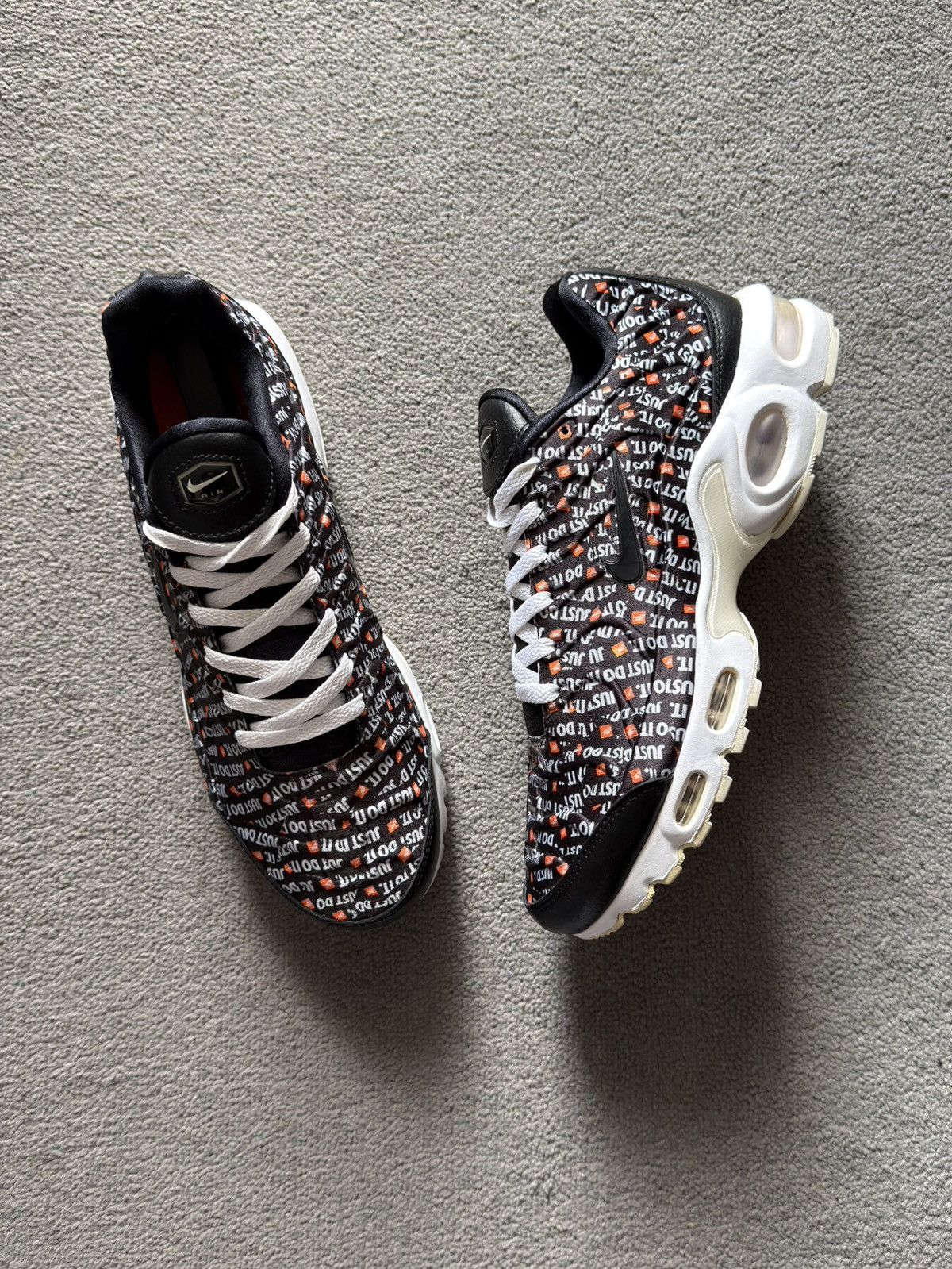 Nike Nike Air Max Plus Tn Just Do It Black Size US 10 / IT 40 - 2 Thumbnail