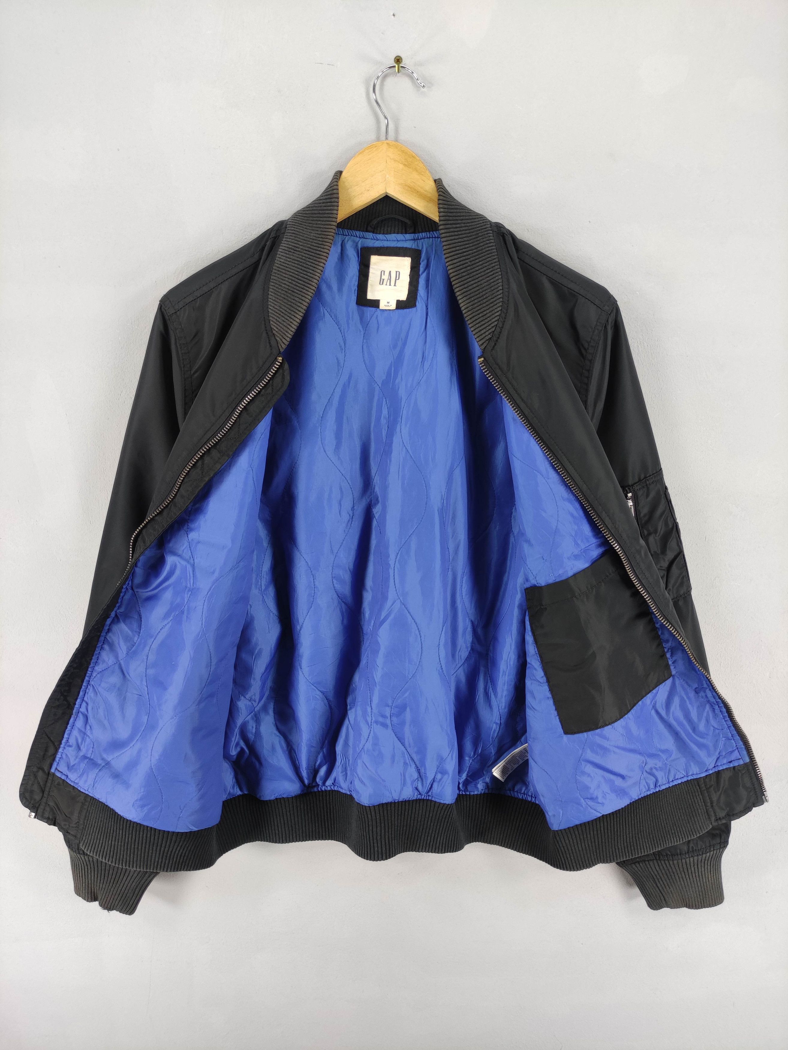 Gap Vintage Gap Bomber Jacket Zipper Size US M / EU 48-50 / 2 - 8 Thumbnail