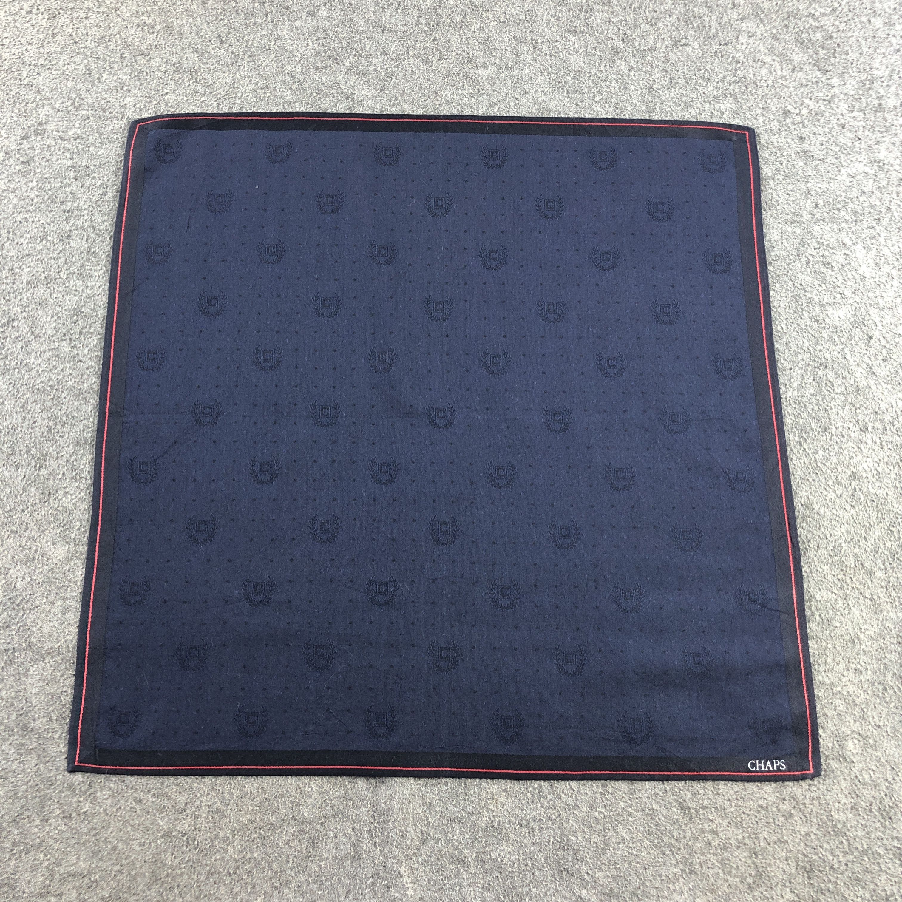 Chaps Ralph Lauren × Vintage Chaps Ralph Lauren Handkerchief Neckerchief Bandana H2634 Size ONE SIZE - 1 Thumbnail