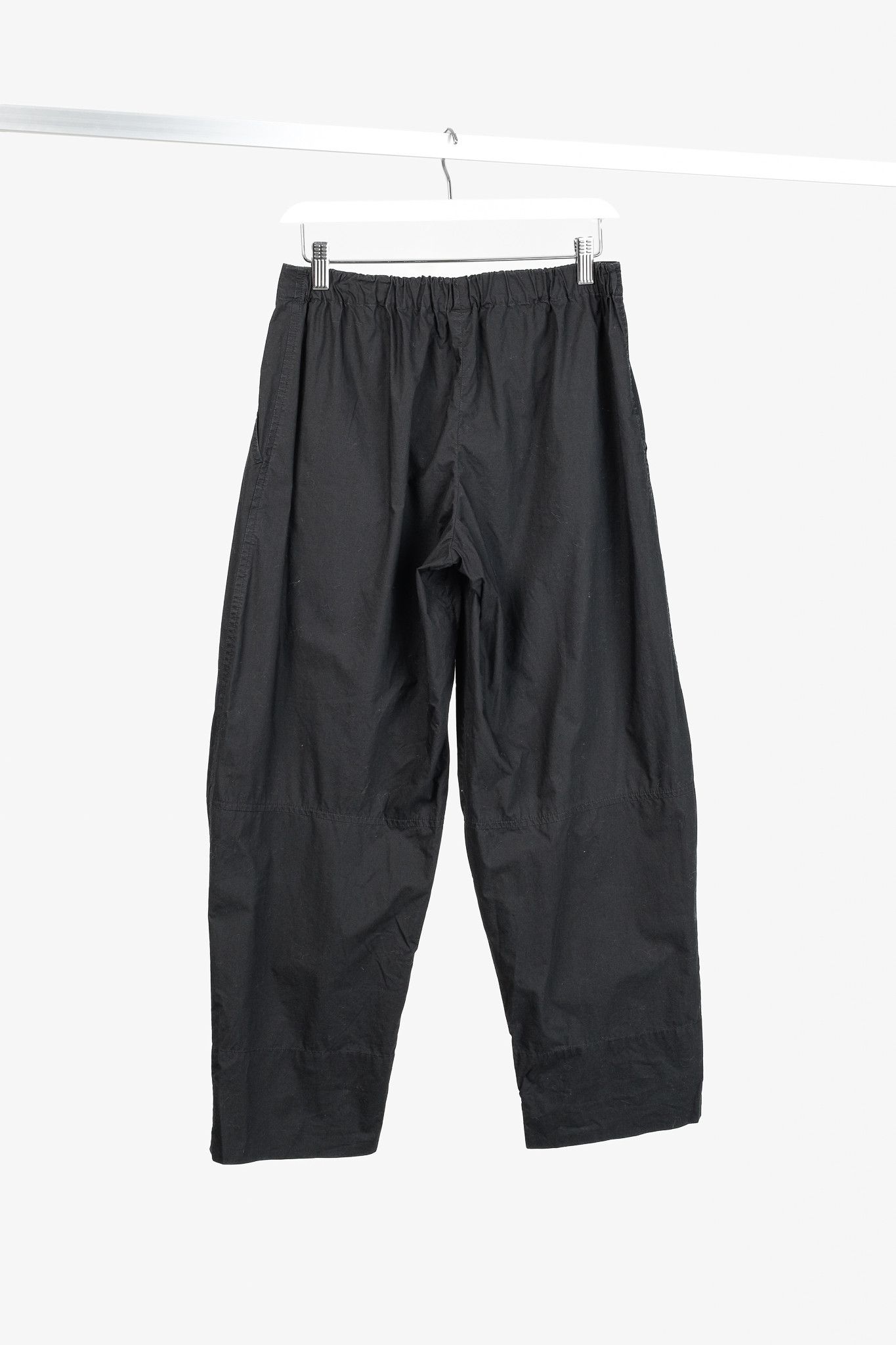 Other Peter O. Mahler Black Cotton-Poplin Cropped Pants Size 28" / US 6 / IT 42 - 2 Thumbnail