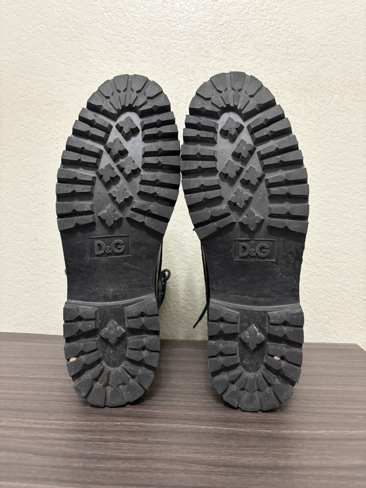 Dolce & Gabbana Dolce & Gabbana AW17 Hybrid Zip Combat Boots Size US 8 / EU 41 - 7 Thumbnail