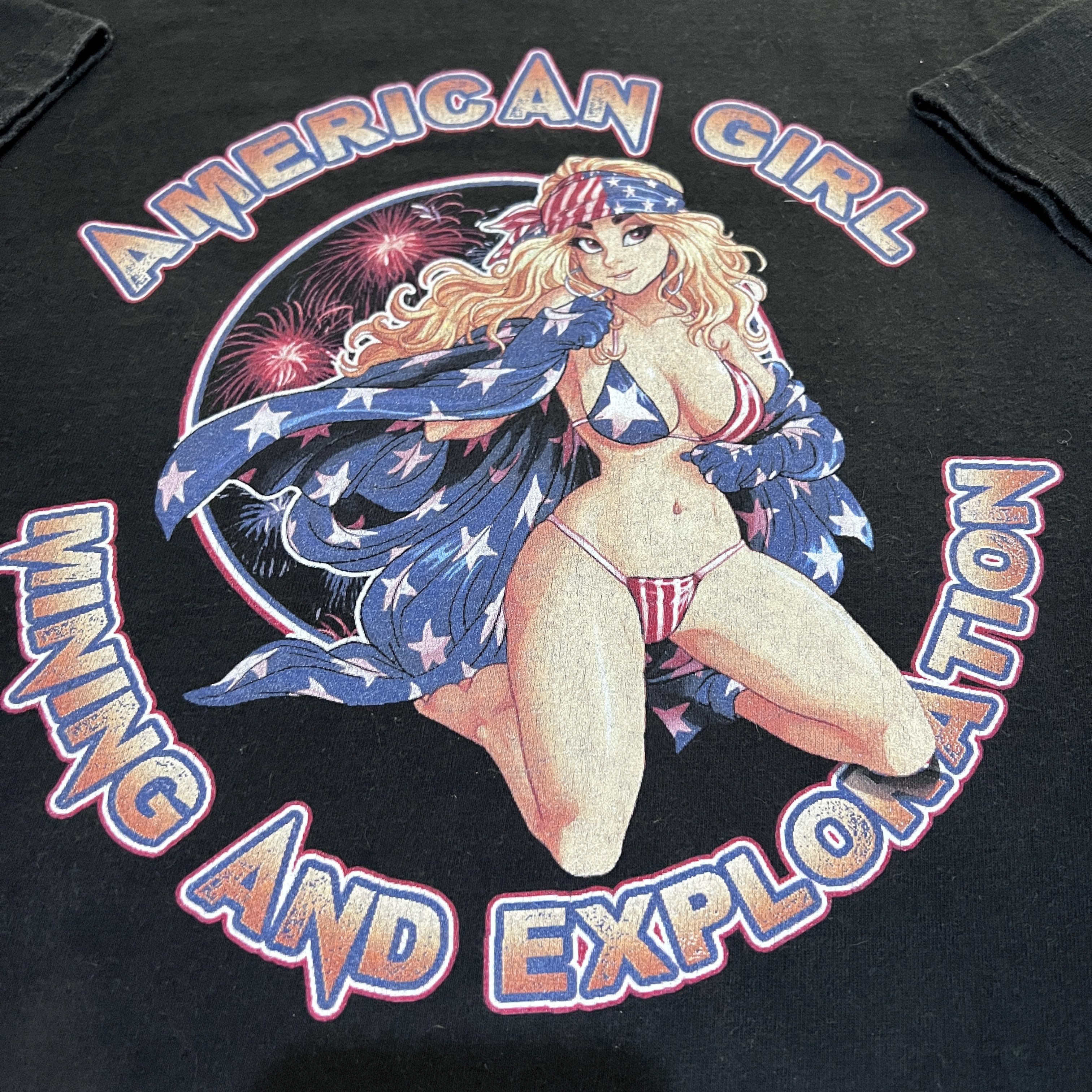 Vintage Vintage Y2K American girl mining and exploration Promo Tee Size US XXL / EU 58 / 5 - 1 Thumbnail