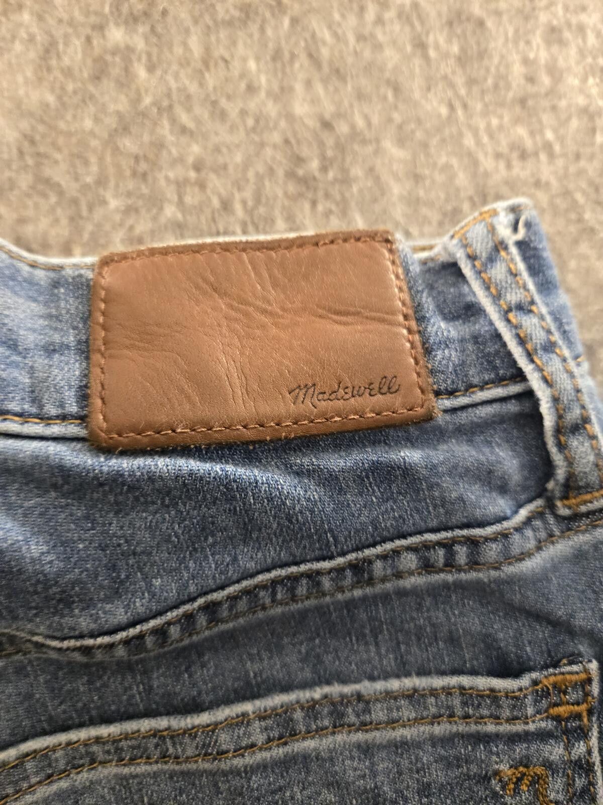 Madewell Madewell Skinny Jeans 10" High-Rise Grey Wash Sz 28 90s Boot Size 28" / US 6 / IT 42 - 5 Thumbnail