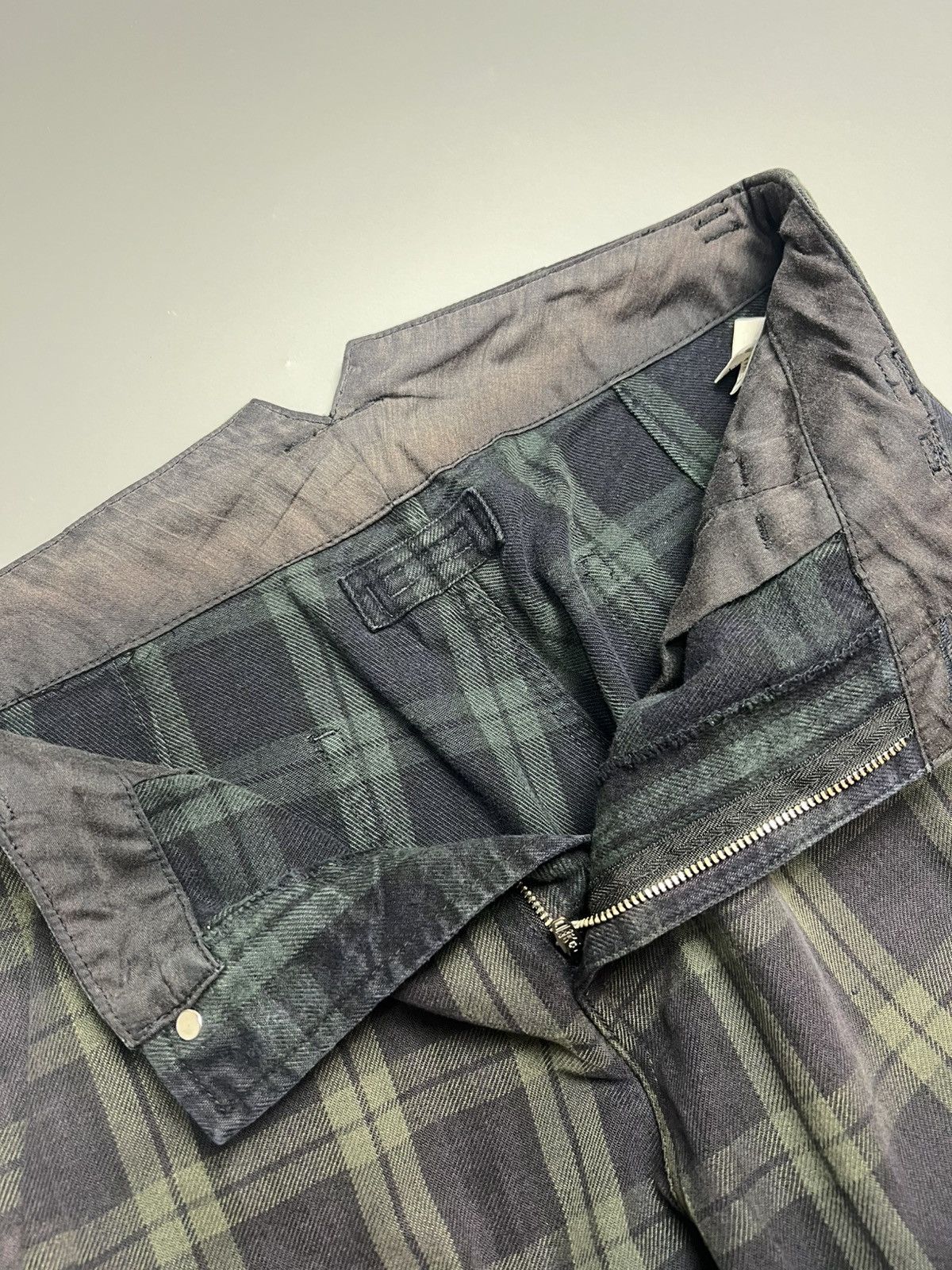 Japanese Brand × PPFM × Vintage Vintage PPFM 2 Tone Flannel Pants Checkered Size US 34 / EU 50 - 4 Thumbnail