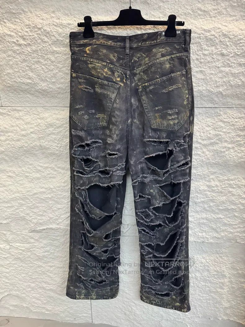 Balenciaga Balenciaga size XS Super Destroy Yellow Mud Big Destroyed Size US 27 - 6 Thumbnail