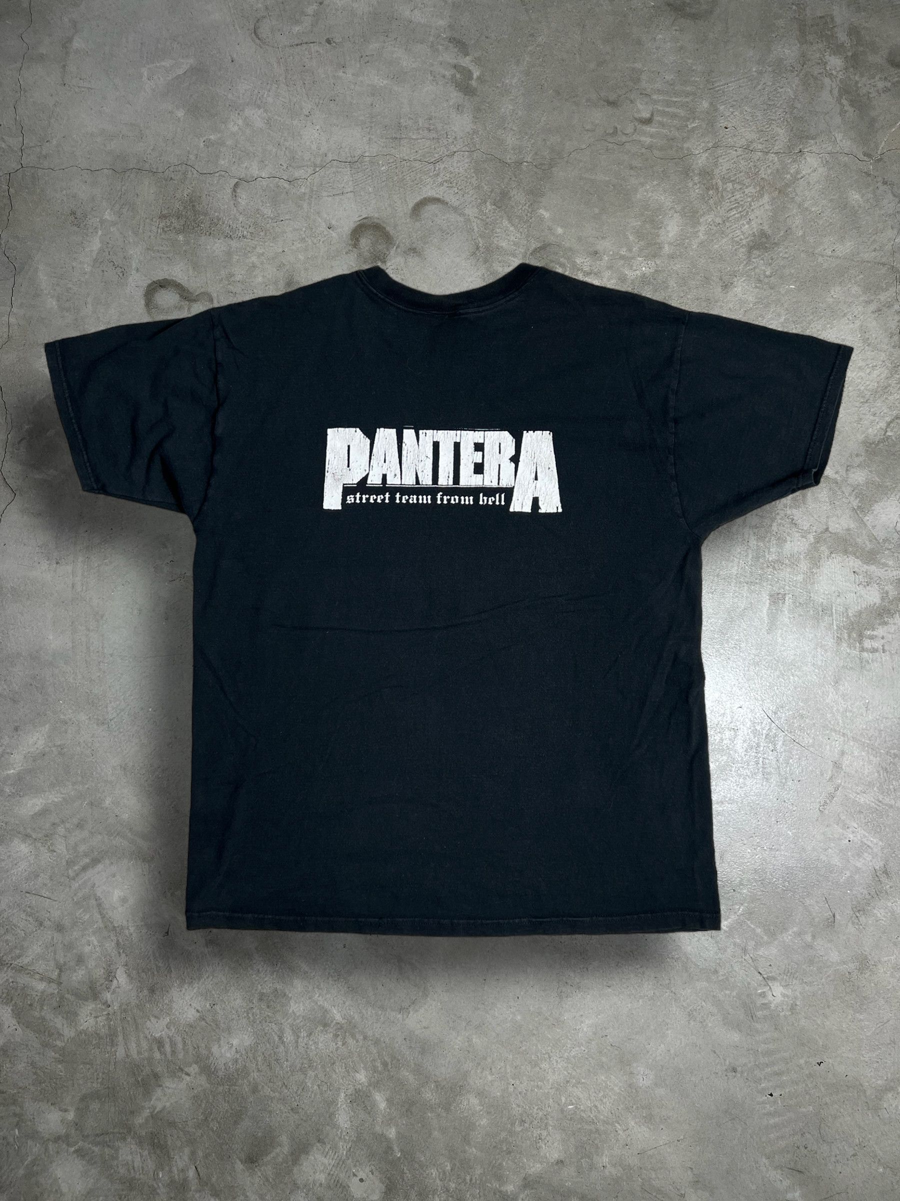 Band Tees × Vintage *Very Rare Vintage Pantera Band Street Team Tee (XL) GTME080 Size US XL / EU 56 / 4 - 5 Thumbnail