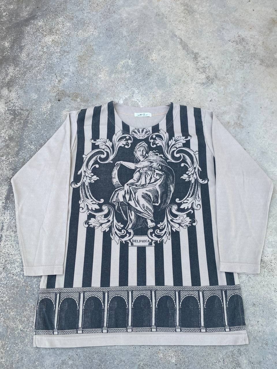 14th Addiction 2000s Neo Delphica Philosophy Longsleeve Size US L / EU 52-54 / 3 - 2 Thumbnail