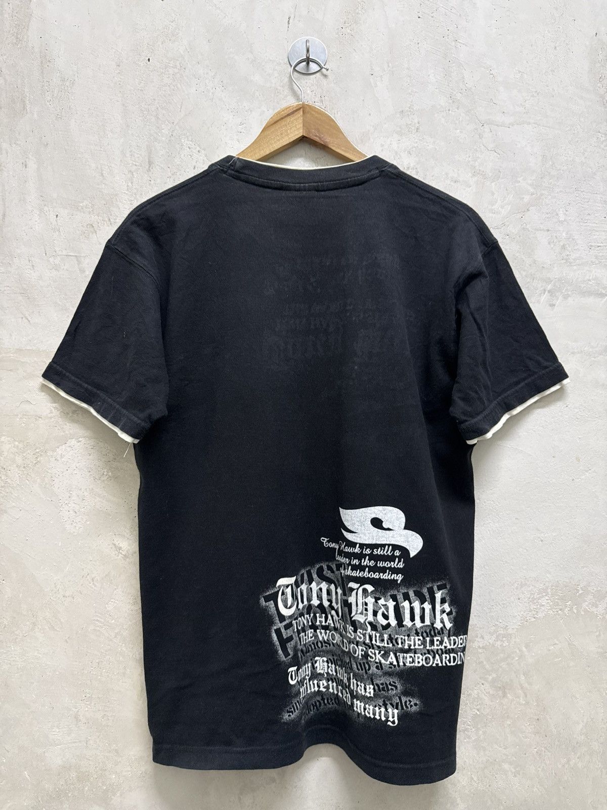 Japanese Brand 2000s Archival Tony Hawk wild poems Shirt y2k Lgb Size US M / EU 48-50 / 2 - 4 Thumbnail