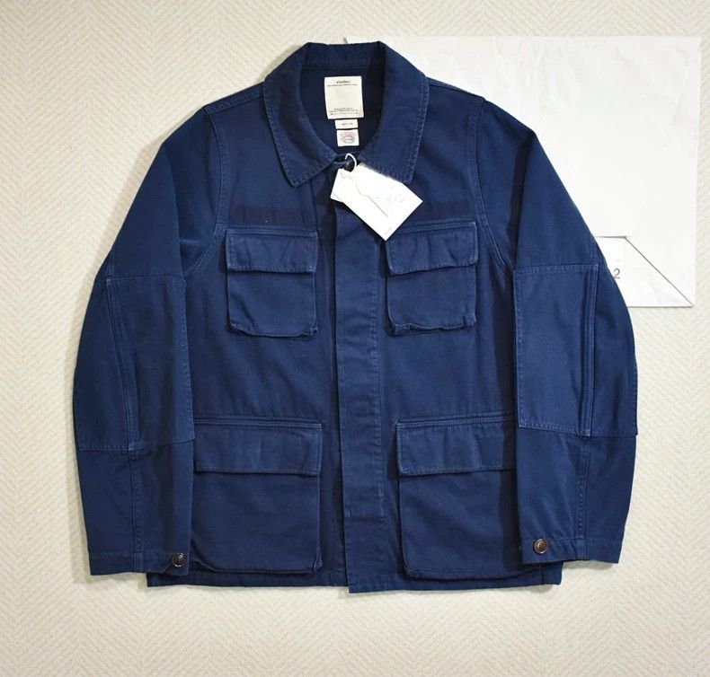 Visvim VisvimHeavy Wash Work Jacket Four Bag Jacket 2504-Nextarrow Size US M / EU 48-50 / 2 - 1 Thumbnail