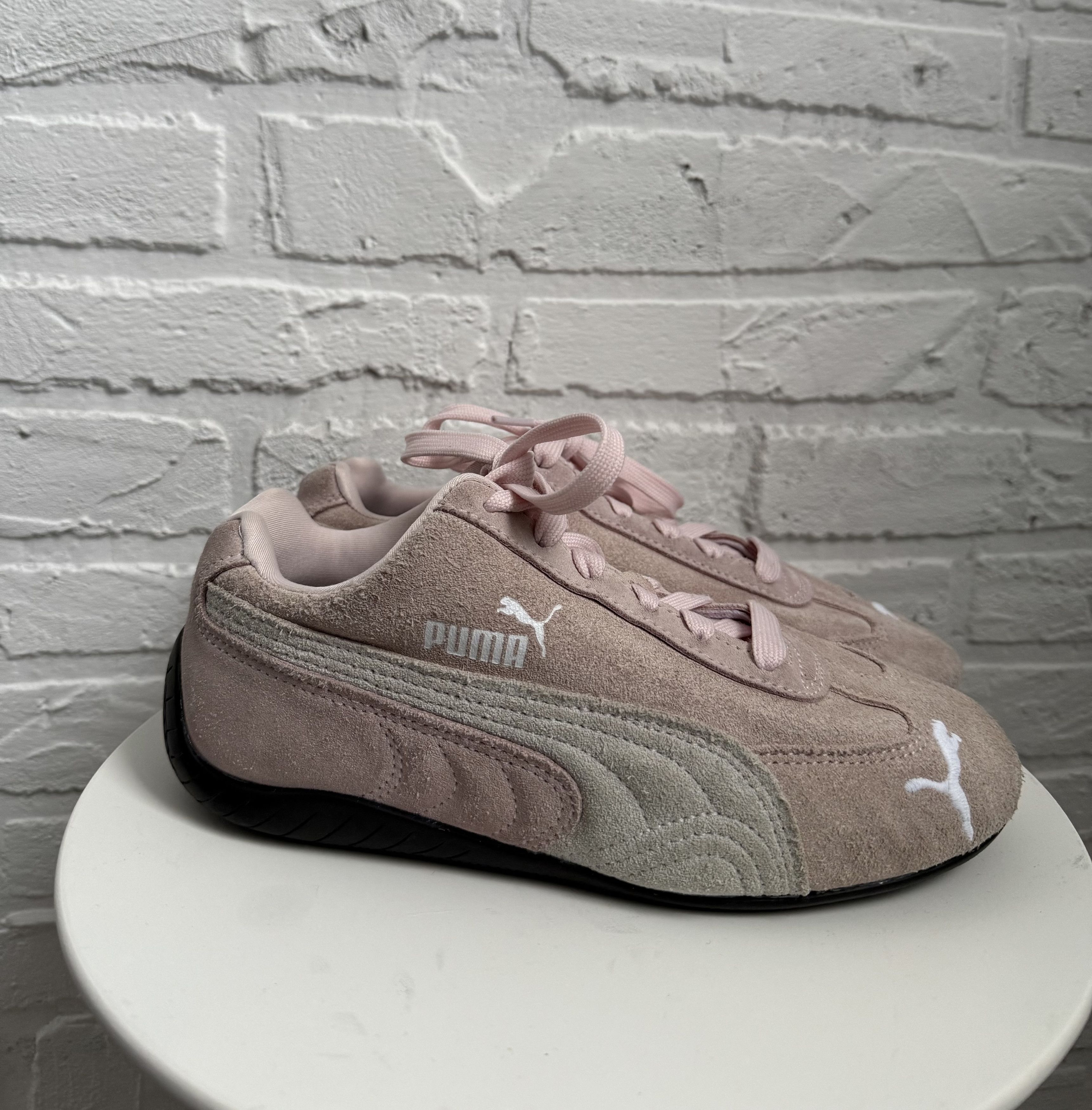 Puma Puma speedcat OG pink suede leather low sneakers Size US 5 / IT 35 - 2 Thumbnail