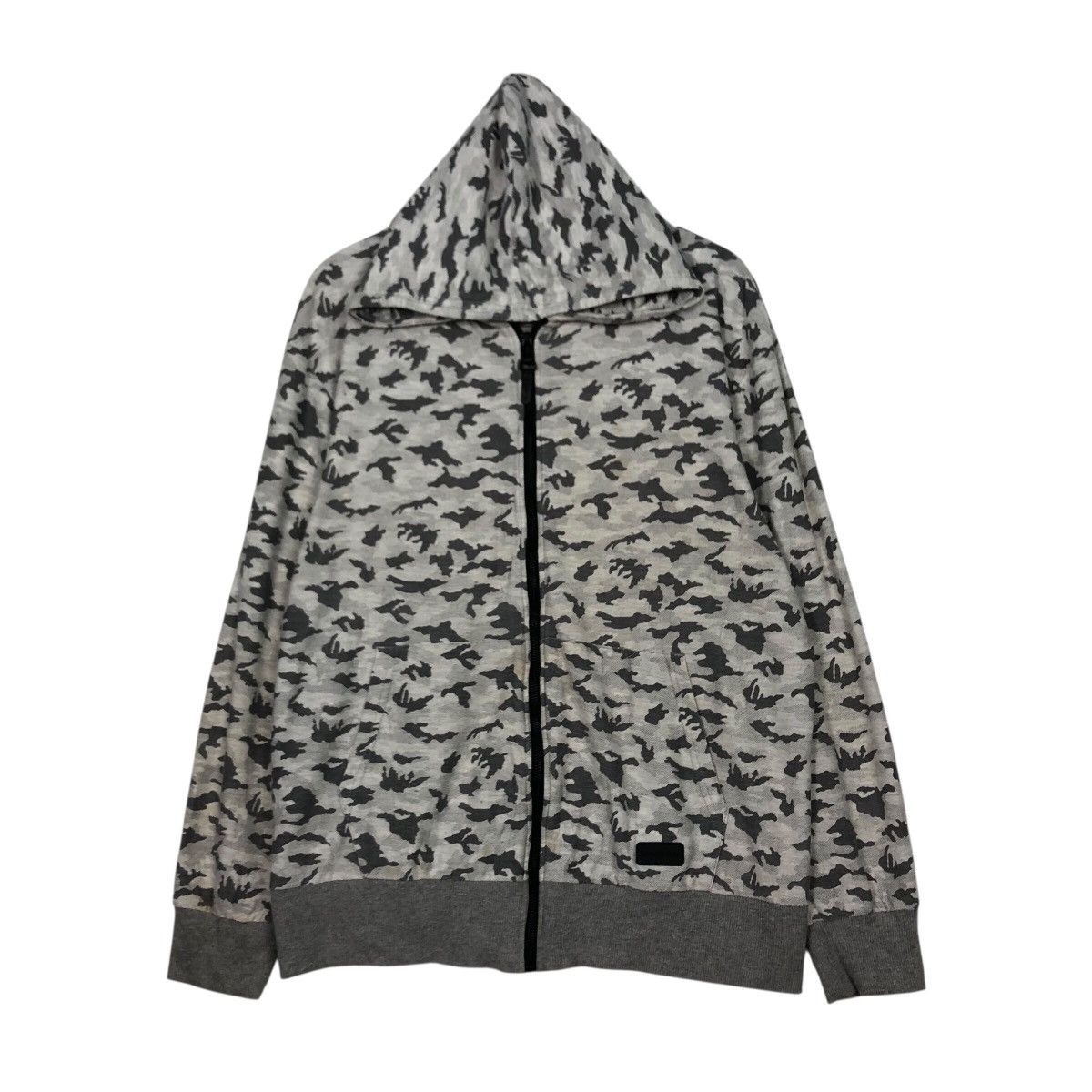 Japanese Brand 📌Growth By Grails Hoodie Zipper Full Print Issey Miyake Size US L / EU 52-54 / 3 - 2 Thumbnail