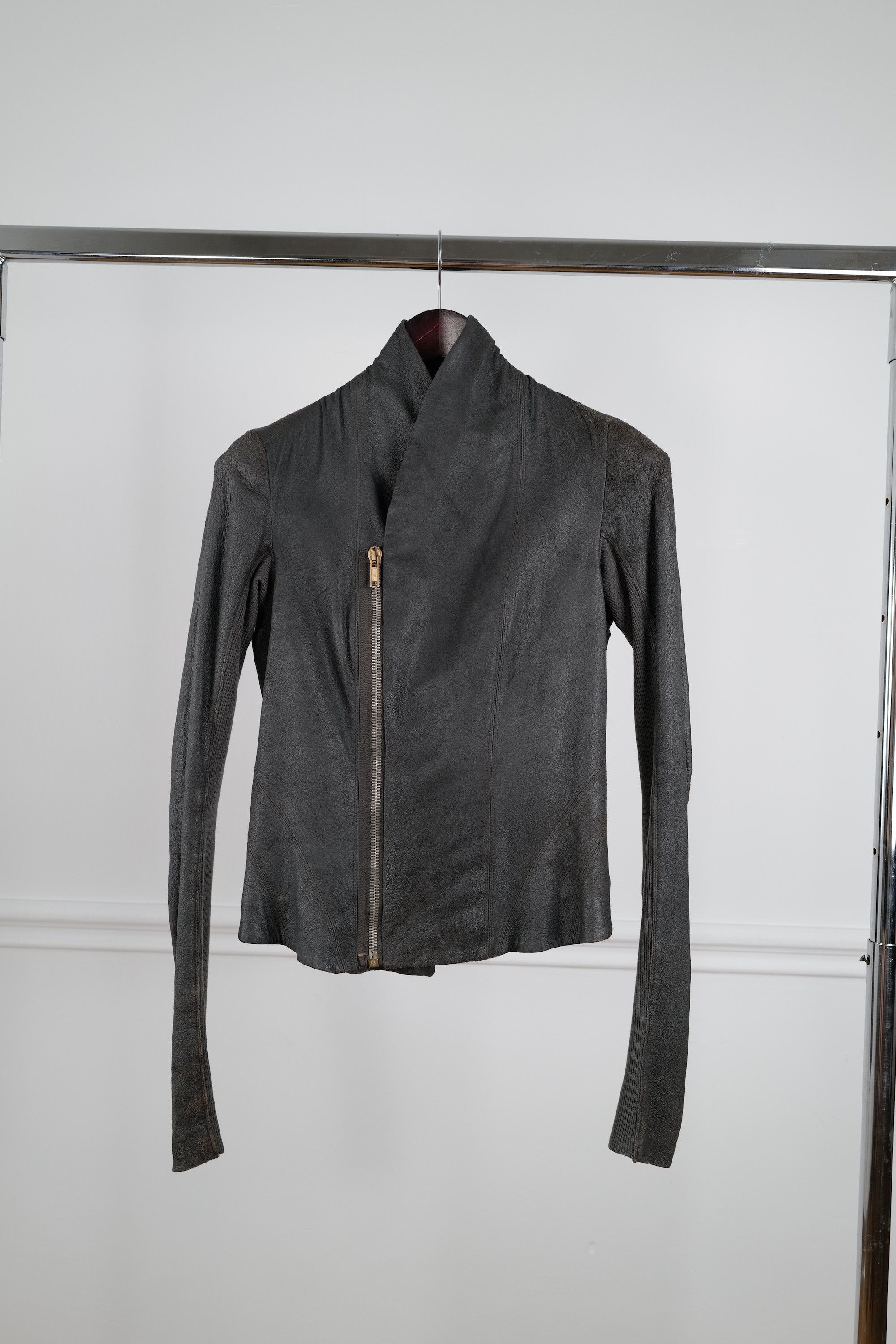 Rick Owens RICK OWENS LAMB LEATHER JACKET Size M / US 6-8 / IT 42-44 - 18 Thumbnail