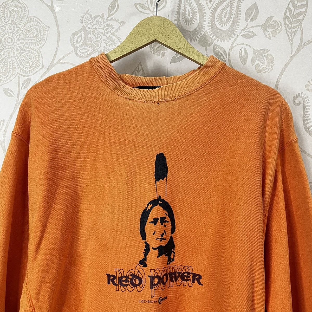 Chippewa Vintage Chippewa 1980s Native Red Indian Power Sweater Size US M / EU 48-50 / 2 - 19 Thumbnail