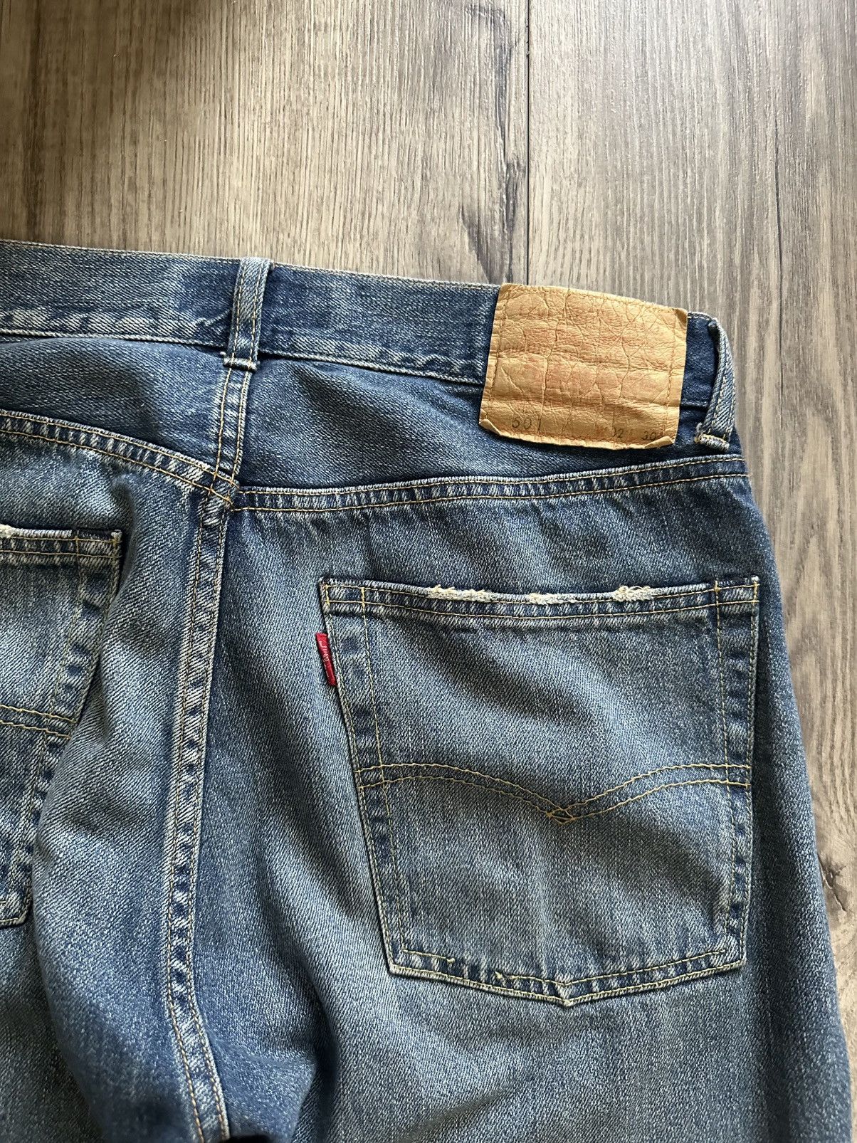 Junya Watanabe JUNYA WATANABE MAN Patchwork Levi's Jeans Size US 29 - 6 Thumbnail
