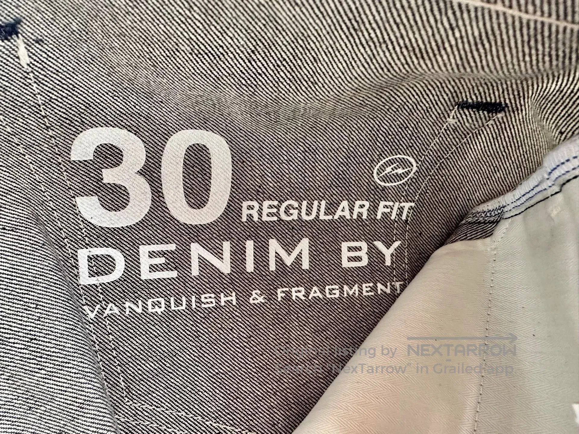 Vanquish denim by vanquish&fragment redline jeans. Size US 30 / EU 46 - 7 Thumbnail