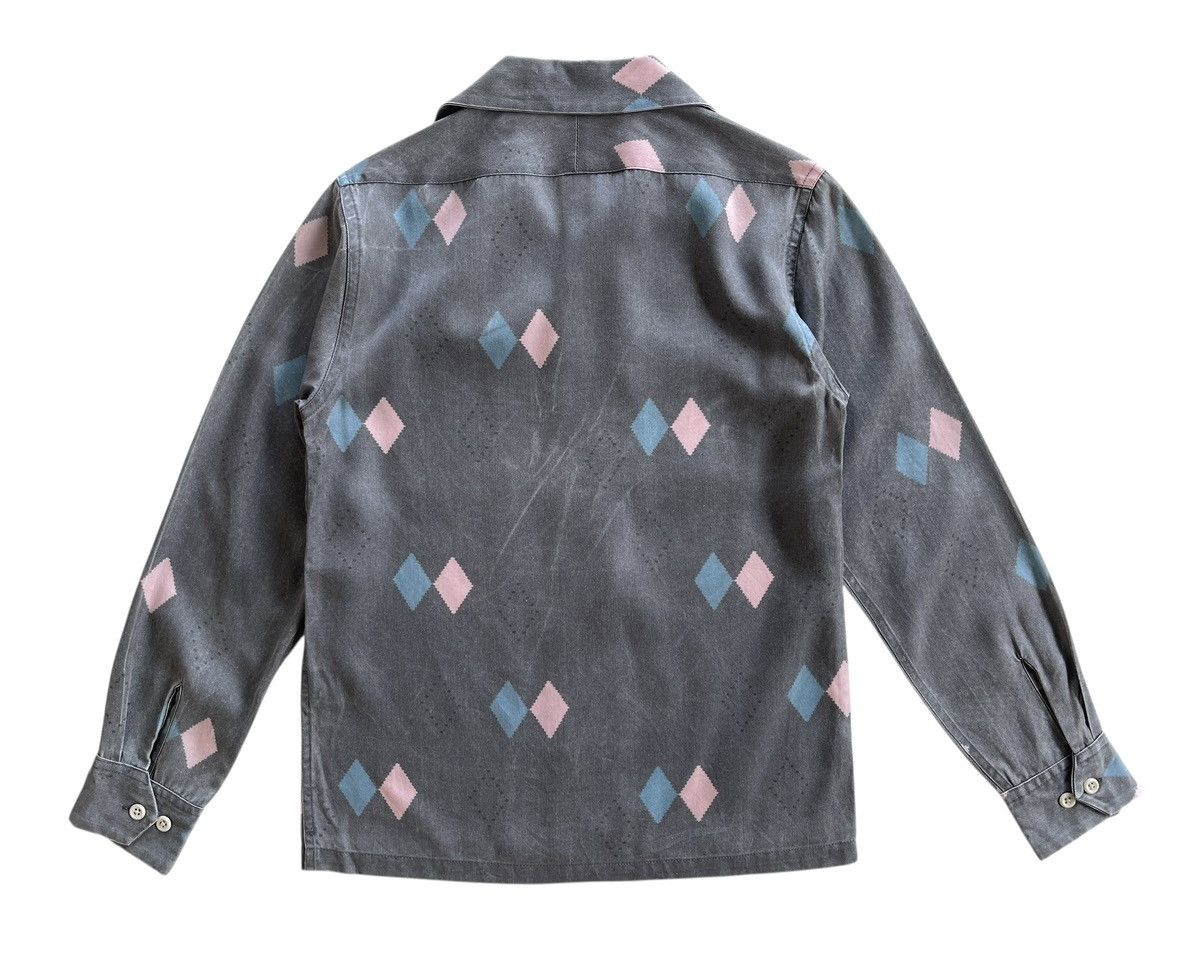 Japanese Brand OC Style Rockabilly Argyle Shirt Size US S / EU 44-46 / 1 - 5 Thumbnail