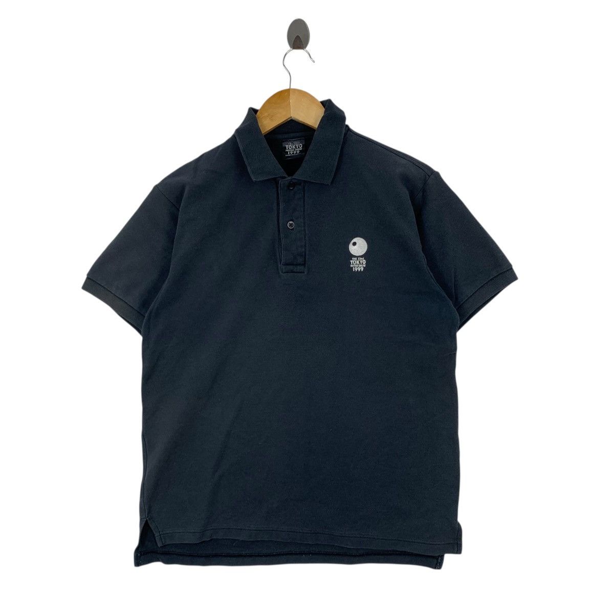 Vintage Vintage 90s The 33RD TOKYO MOTOR SHOW 1999 Collar Tshirt Size US L / EU 52-54 / 3 - 1 Thumbnail