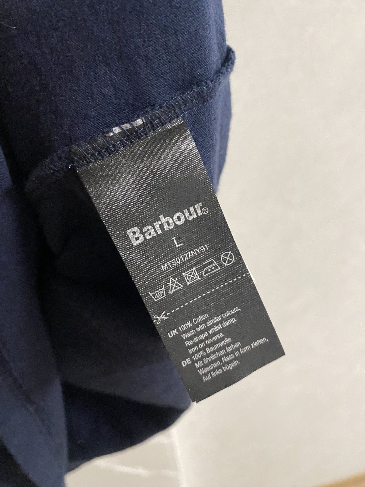 Barbour Barbour Steve McQueen Collection T-shirt Size: L Size US L / EU 52-54 / 3 - 4 Thumbnail