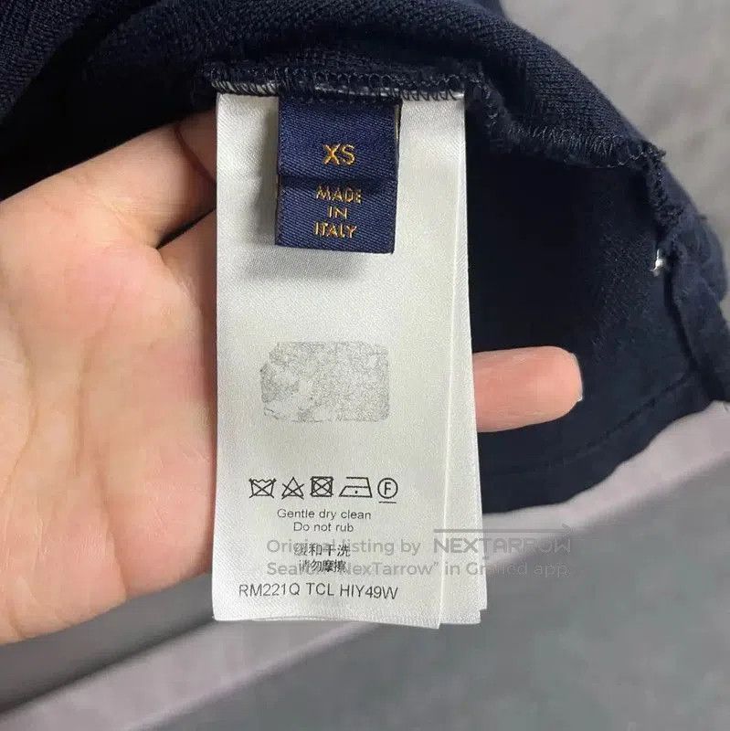 Louis Vuitton Louis Vuitton Blue Cotton Men's T-Shirt Size XS . Size US XS / EU 42 / 0 - 5 Thumbnail