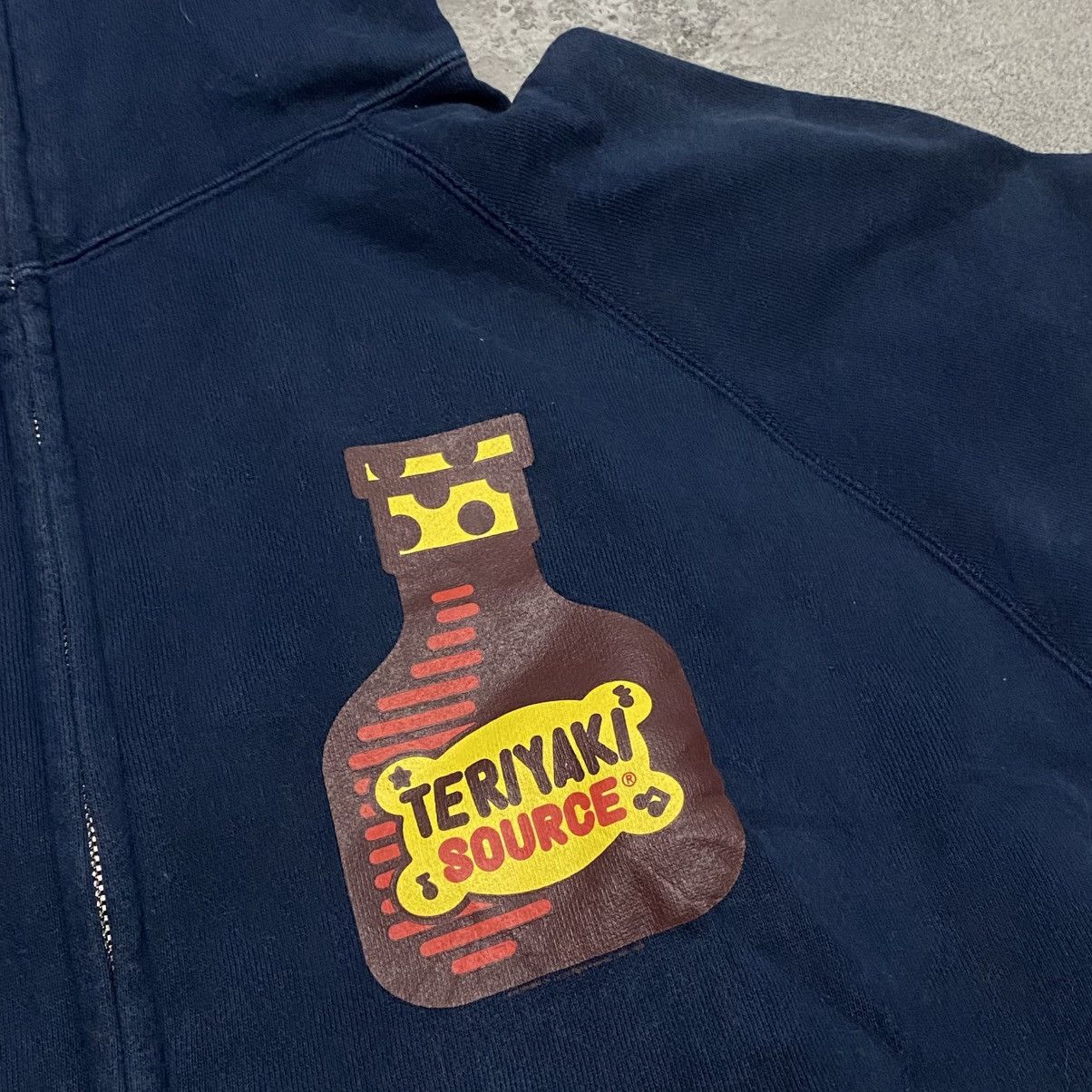Bape Bape Teriyaki Source Navy Full Zip Hoodie Size US XL / EU 56 / 4 - 7 Thumbnail