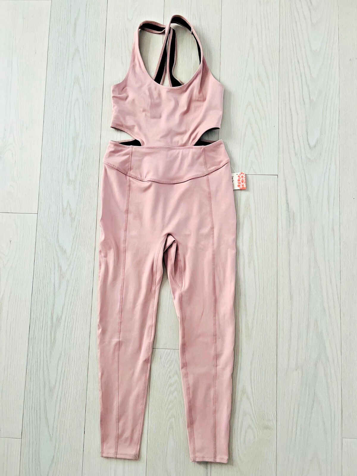 Free People Free People Movement Back It Up Jumpsuit Mauve Swoon Size 27" / US 4 / IT 40 - 5 Thumbnail