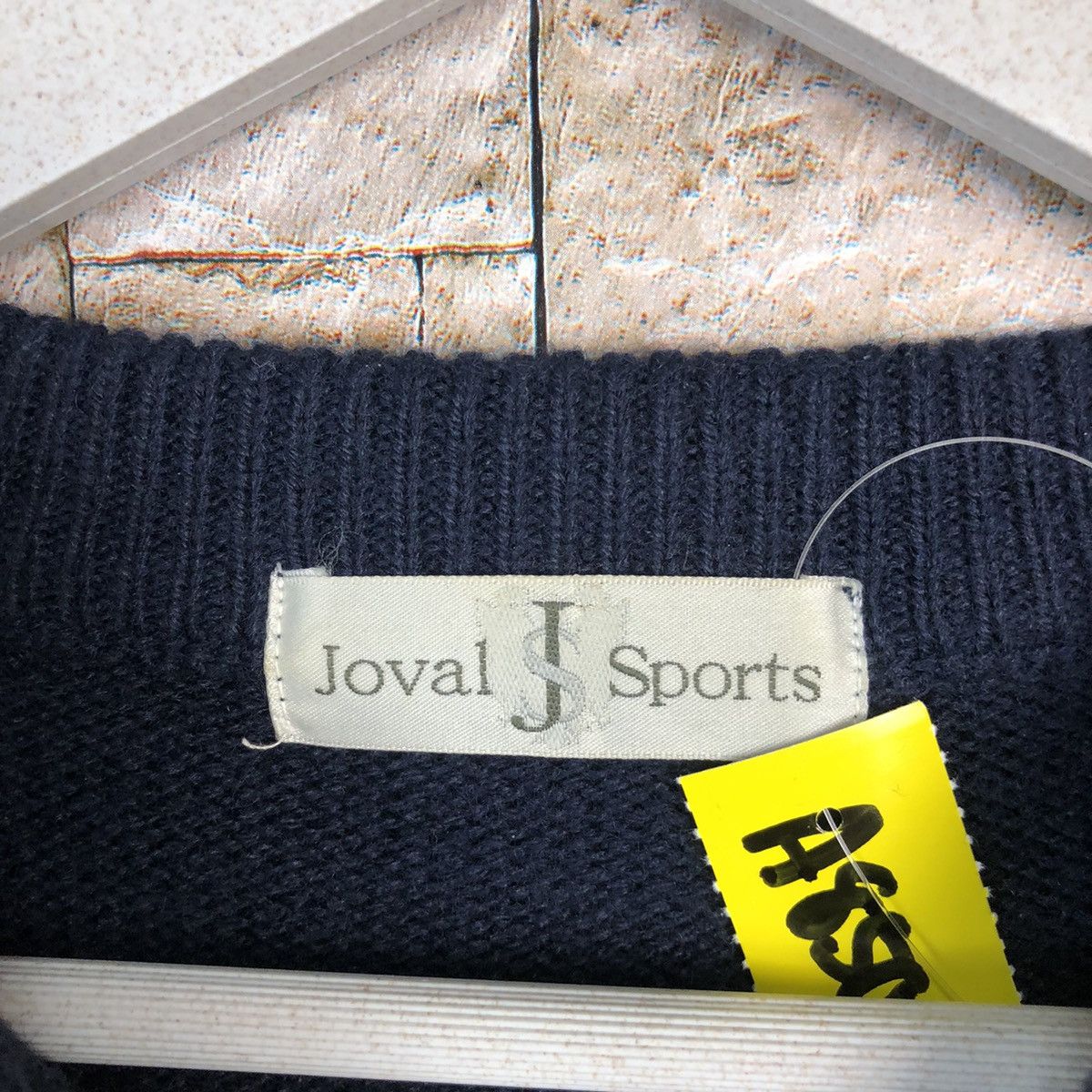 Homespun Knitwear × Japanese Brand × Vintage Joval Sport Dark Blue Knitwear #A850 Size US M / EU 48-50 / 2 - 9 Thumbnail