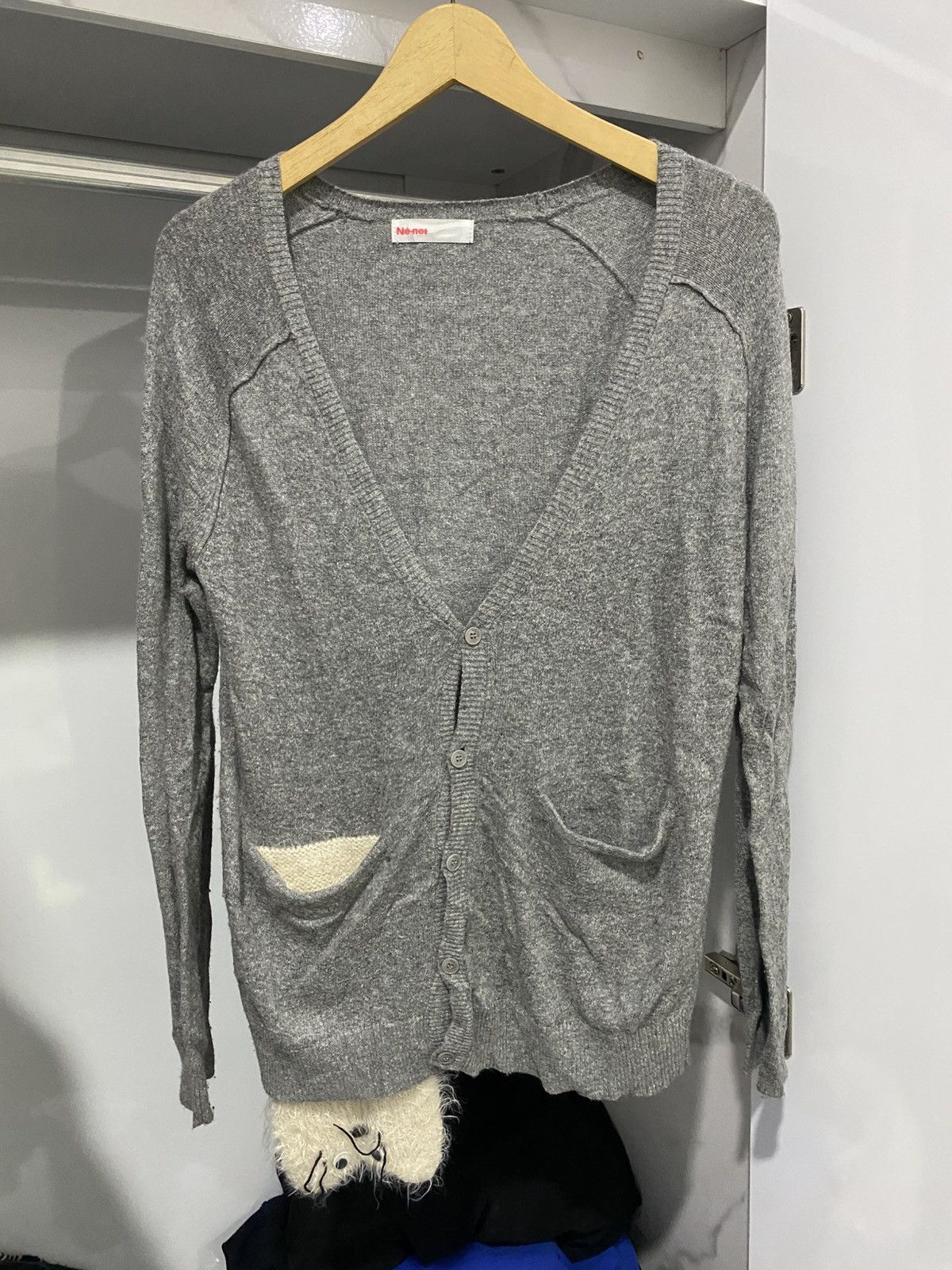 Issey Miyake 💸BINDINGOFFER💸Nenet Isseymiyake Cat Pocket Cardigan Size US M / EU 48-50 / 2 - 1 Thumbnail
