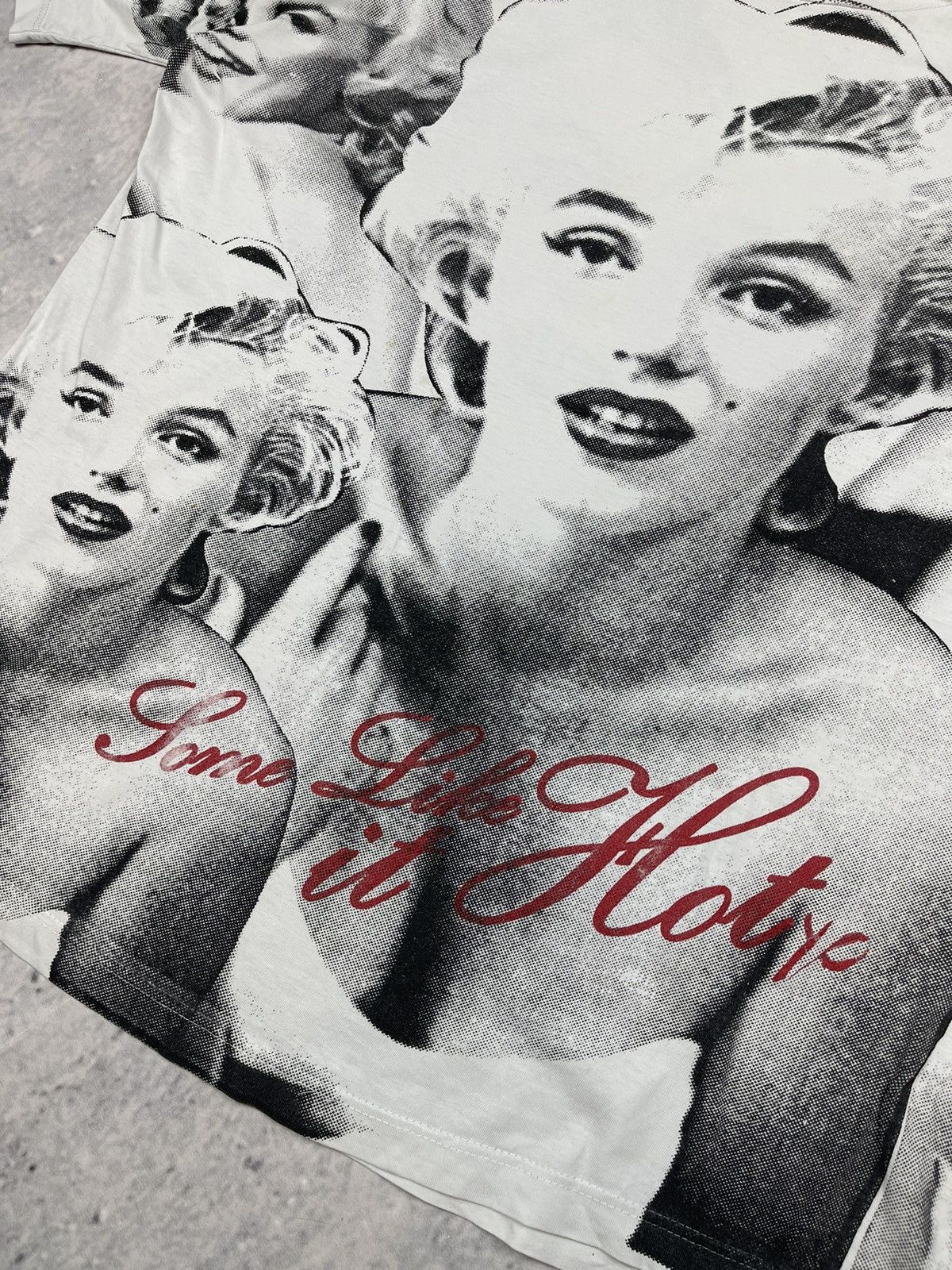 Vintage Marilyn monroe vintage tee full print screen stars Size US L / EU 52-54 / 3 - 3 Thumbnail