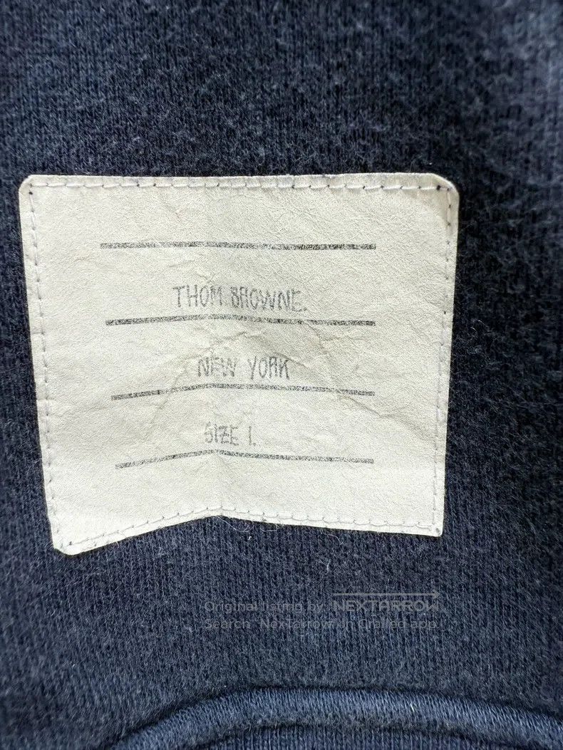 Thom Browne Thom Browne Ink Blue Zip-Up Jacket Size US S / EU 44-46 / 1 - 3 Thumbnail