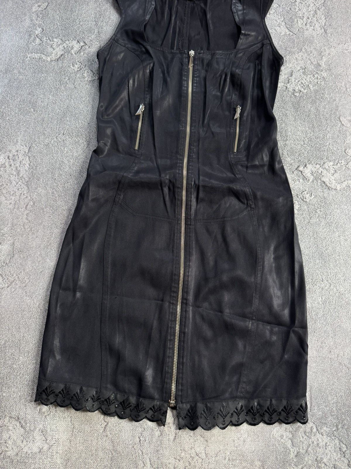 Thierry Mugler Thierry Mugler 42size retro vintage dress 👗 full zip Size M / US 6-8 / IT 42-44 - 2 Thumbnail