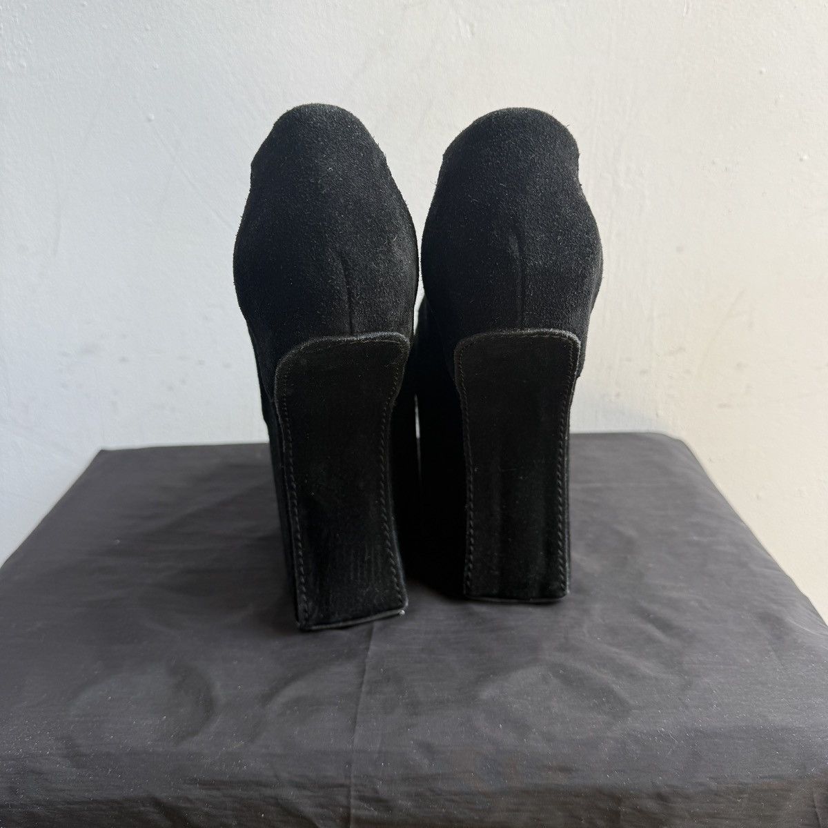 Jeffrey Campbell Jeffrey Campbell Platform Suede Glam Heels Shoes Size US 7 / IT 37 - 6 Thumbnail