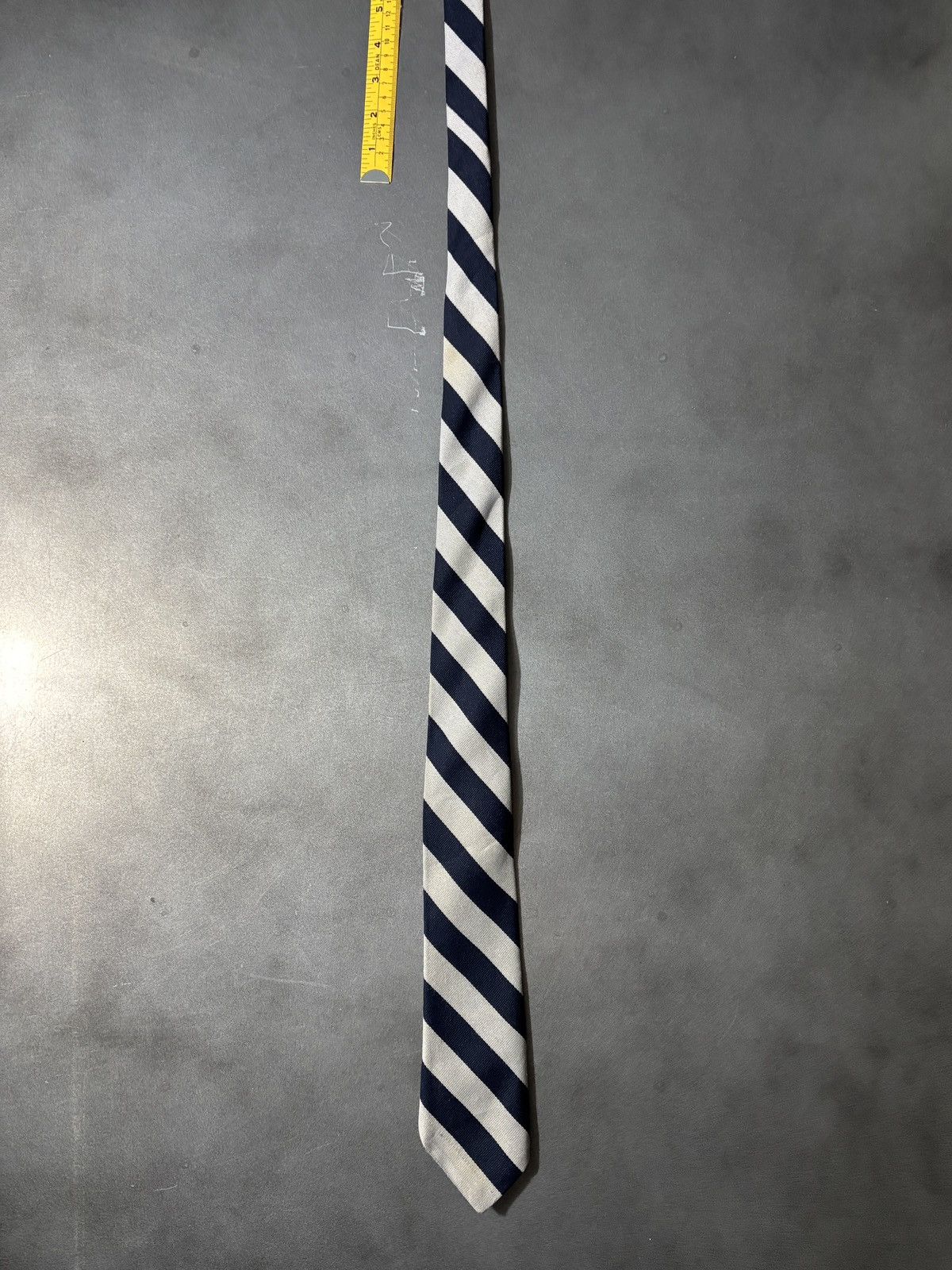 Vintage 1970s Vintage Necktie Striped Tie Paulo Conti Canada Toronto Size ONE SIZE - 2 Thumbnail
