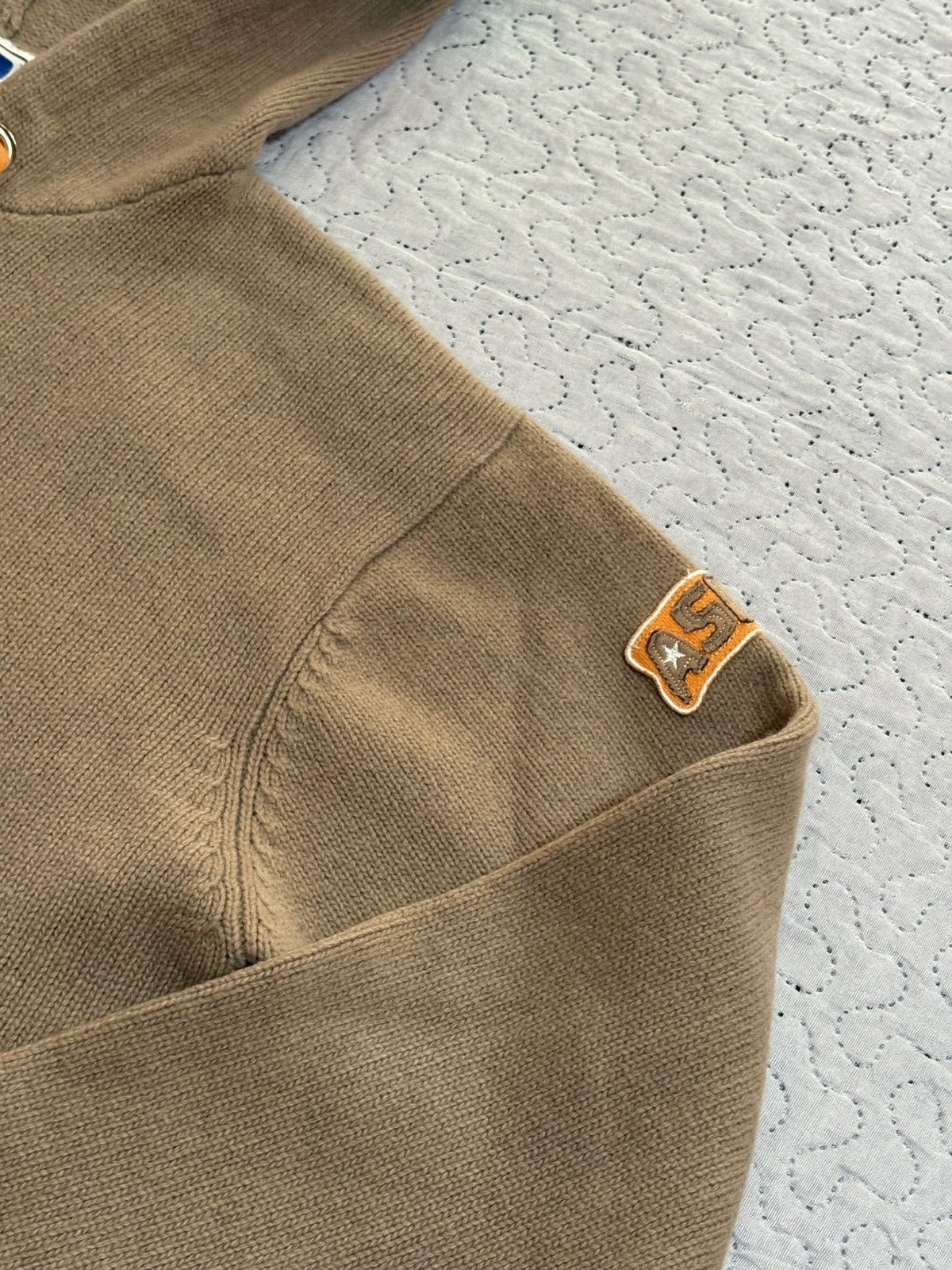 Asics 90s wool hooded asics zip sweatshirt Size US XL / EU 56 / 4 - 6 Thumbnail
