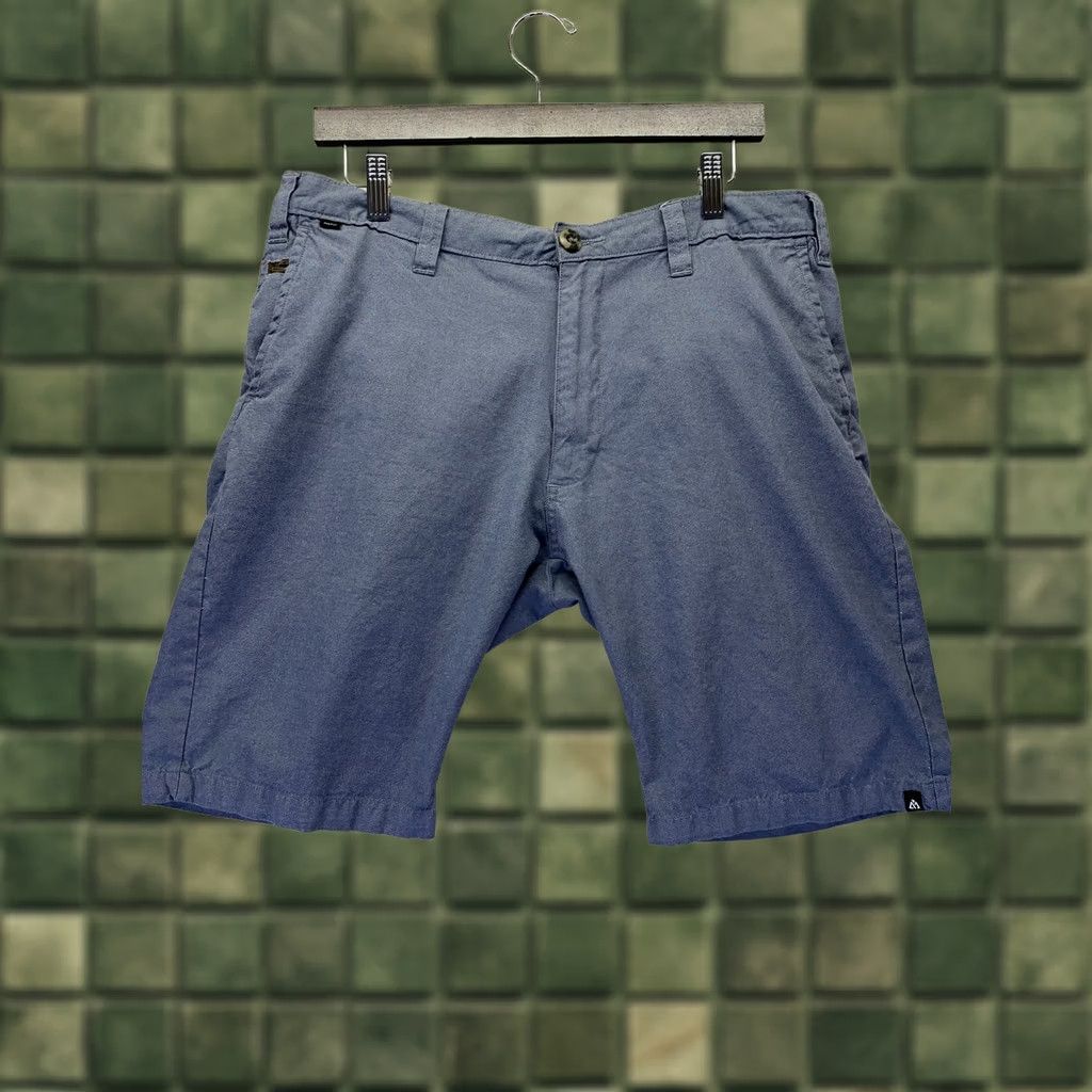 Vintage Matix Modern Fit Pacific Blue Mens Chambray Shorts SZ 34-5629 Size US 34 / EU 50 - 1 Thumbnail