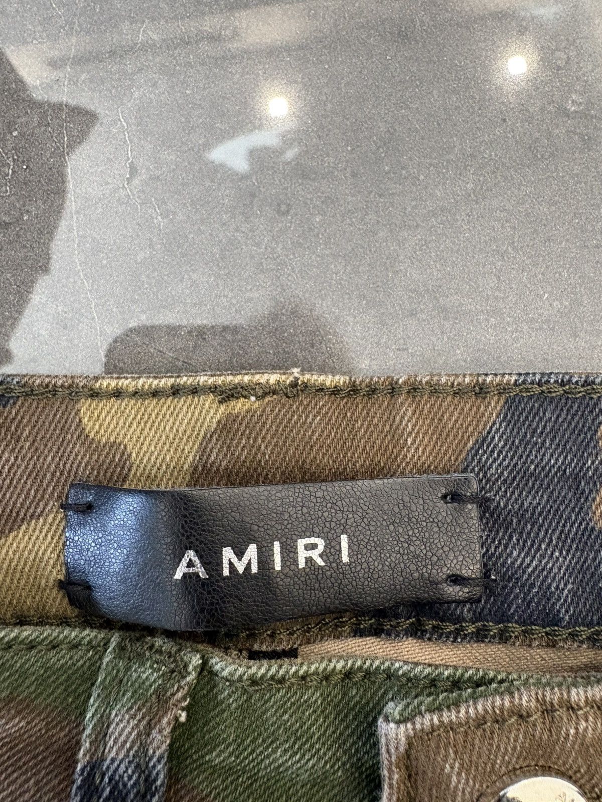 Amiri Amiri Art Patch Bandana Camo Jeans Size 28 Moto Size US 28 / EU 44 - 4 Thumbnail