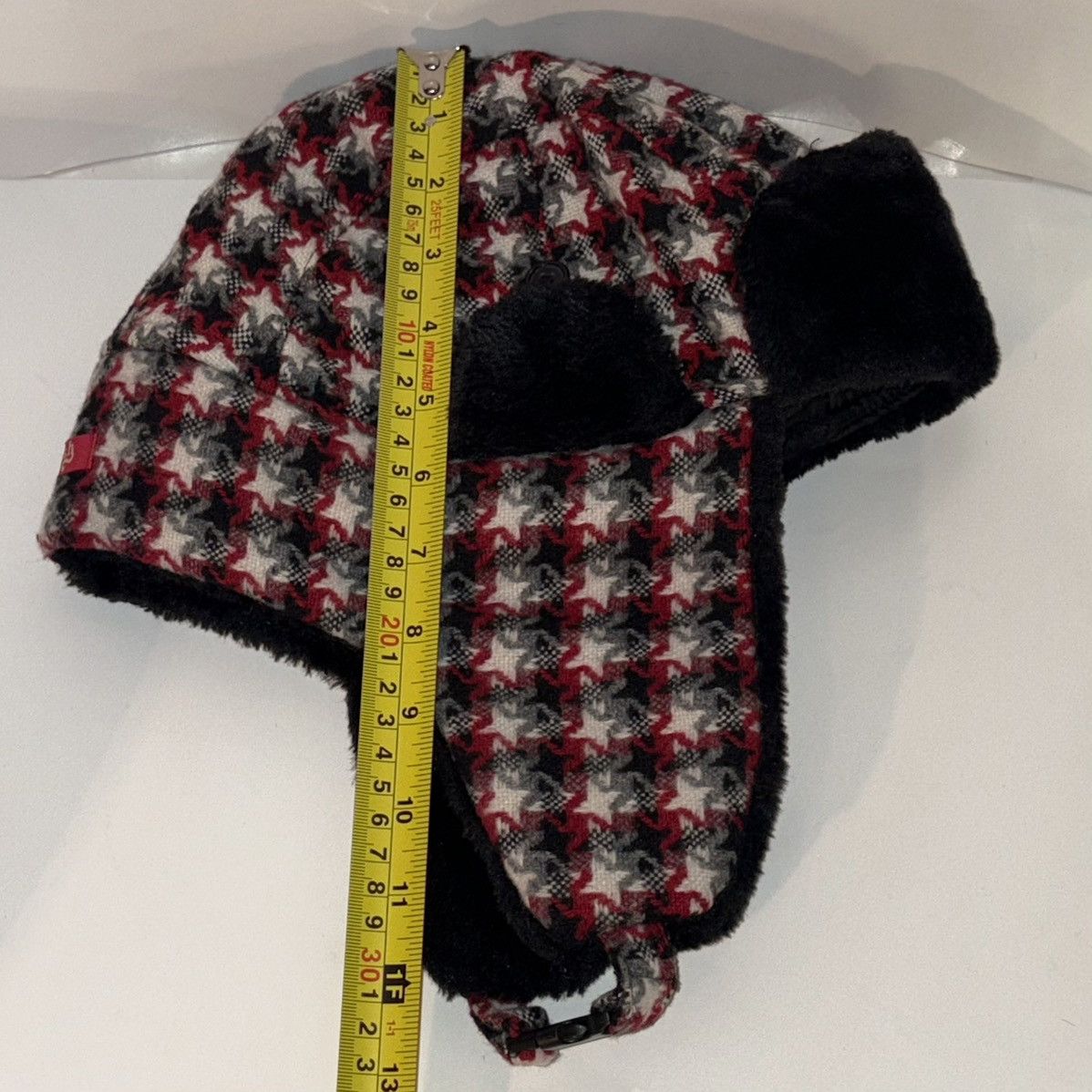 Vintage Vintage Y2K Alt Star Pattern Plaid Ushanka Trapper Flap Hat Size ONE SIZE - 11 Thumbnail